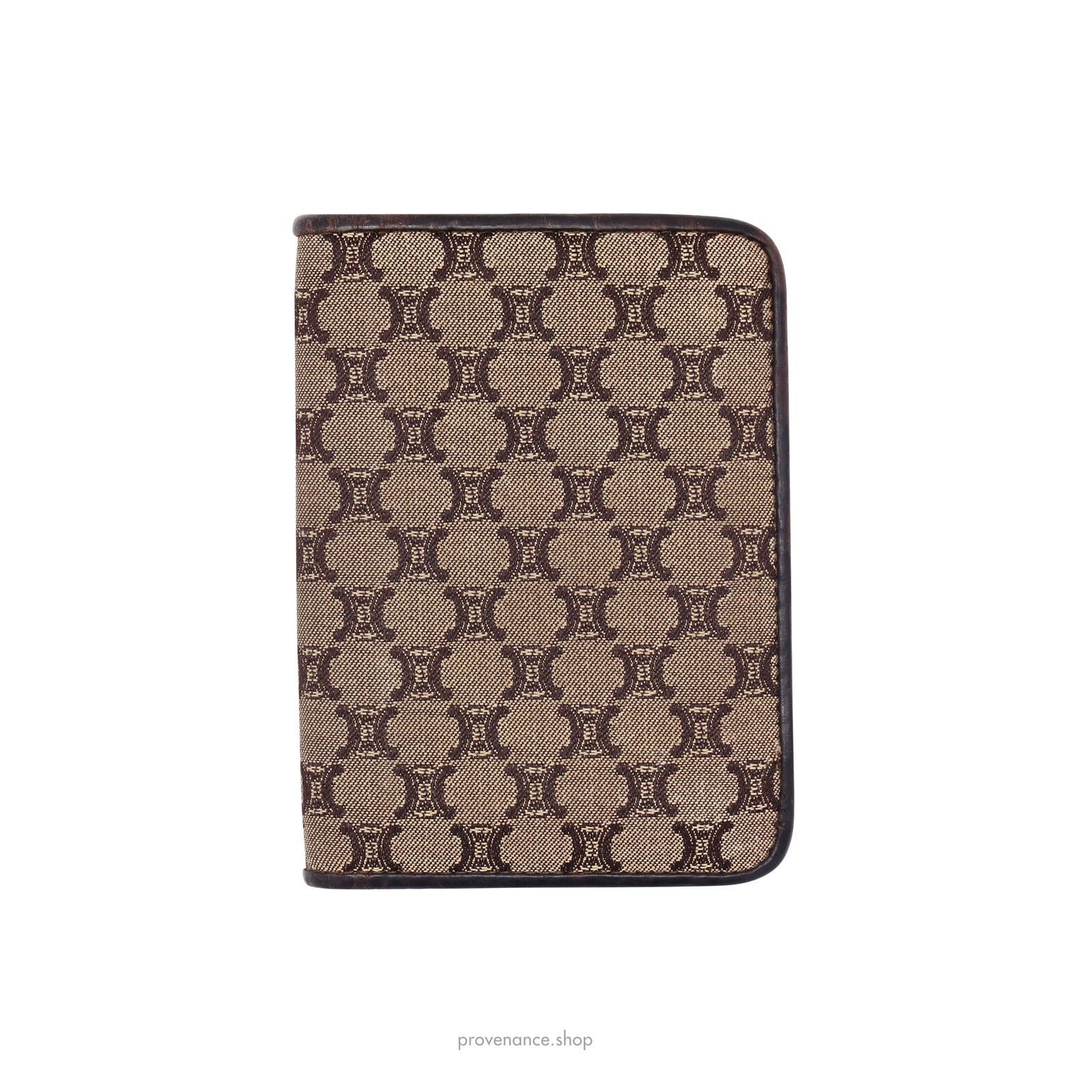 image of Celine Pocket Organizer Wallet - Triomphe Jacquard, Men's