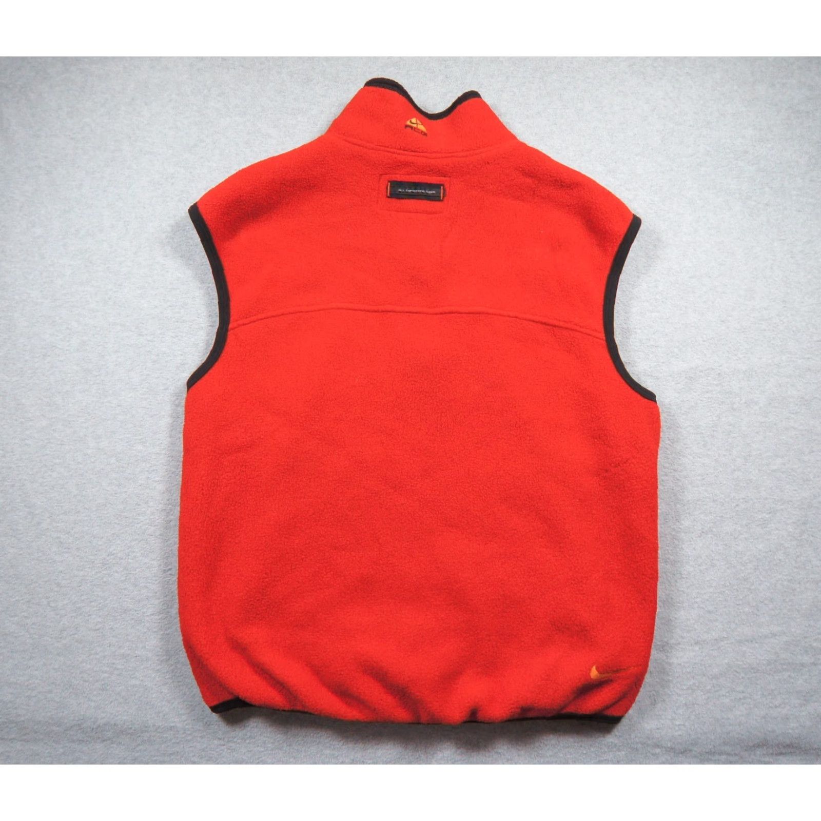 Nike ACG VINTAGE Nike ACG Jacket Mens Large Red Fleece Vest Winter XGames 90s Outdoors Nike ACG Bomber Jacket Full Zip Regular Fit 90s Outdoors Mens Red Size US L / EU 52-54 / 3 - 7 Thumbnail