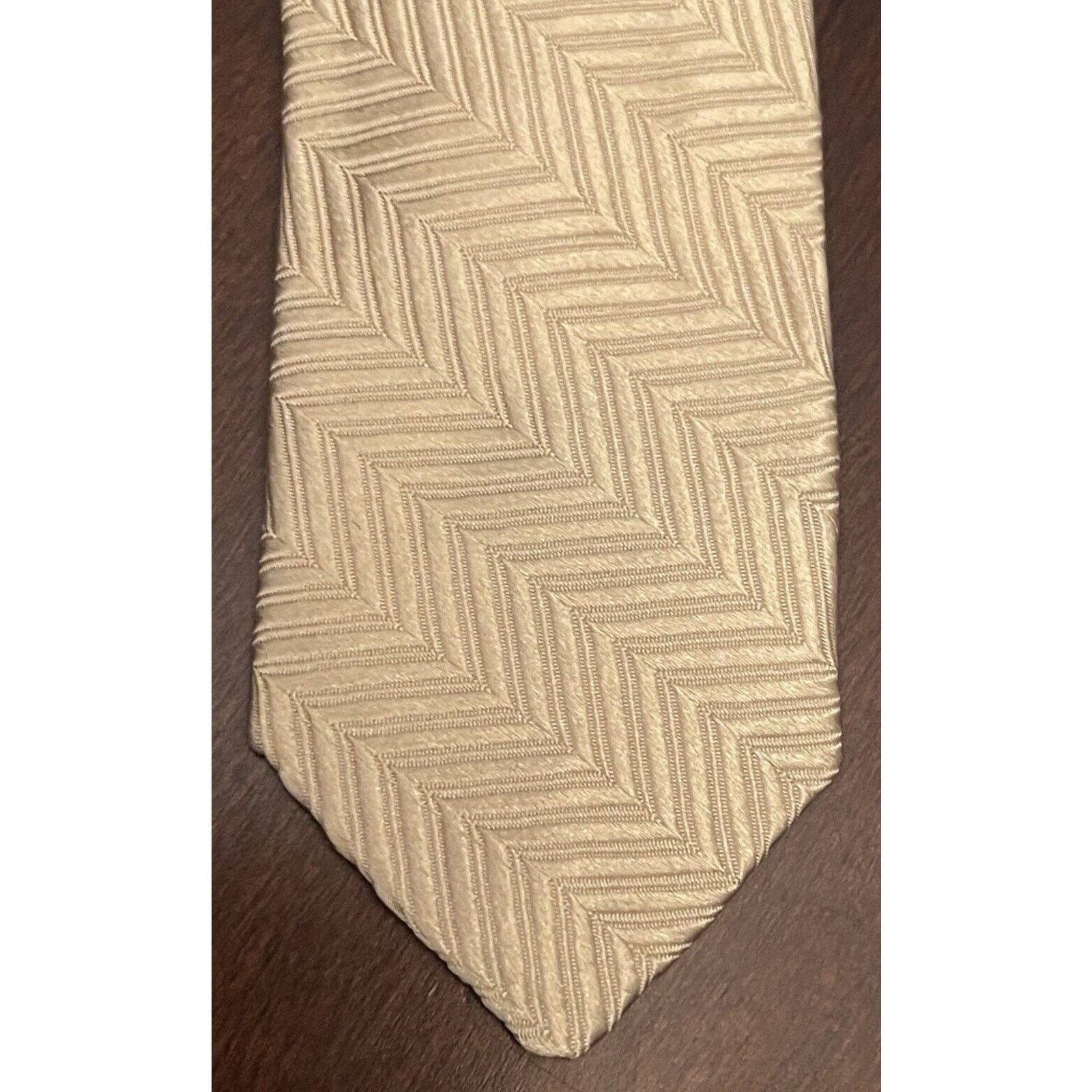 Tom James Executive Collection By Tom James Gold HandMade Silk In Usa Size ONE SIZE - 6 Thumbnail