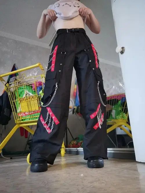 Jean Gothic Cargo Pants Size US 30 / EU 46 - 2 Thumbnail