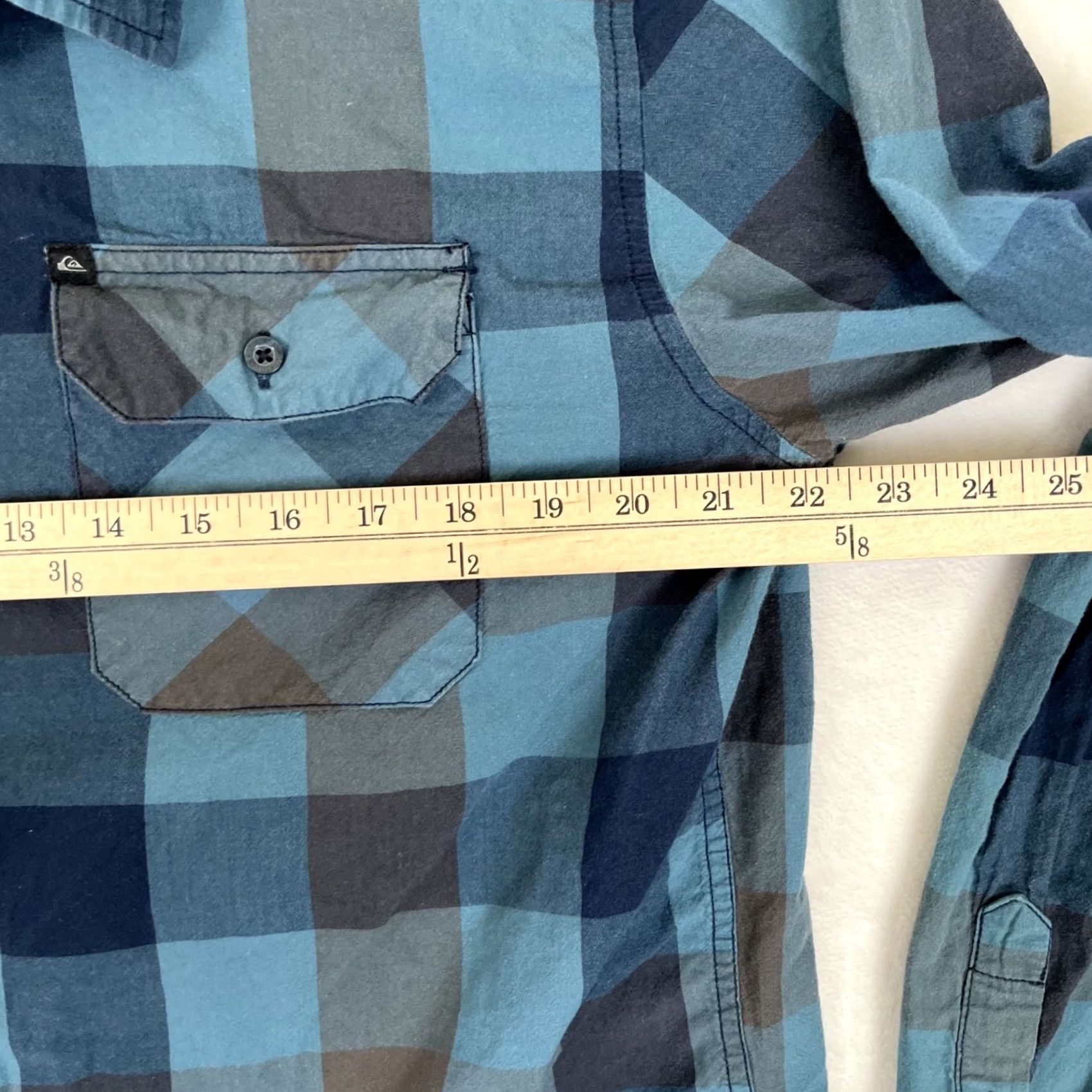 Quiksilver Quiksilver Shirt Mens 2XL Blue Plaid Long Sleeve Button-Up Casual Y2K Mens Size US XXL / EU 58 / 5 - 5 Thumbnail