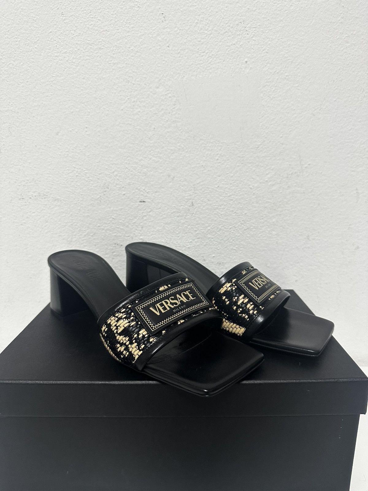 Versace Versace Theia Barocco Mules Size US 9 / IT 39 - 1 Thumbnail