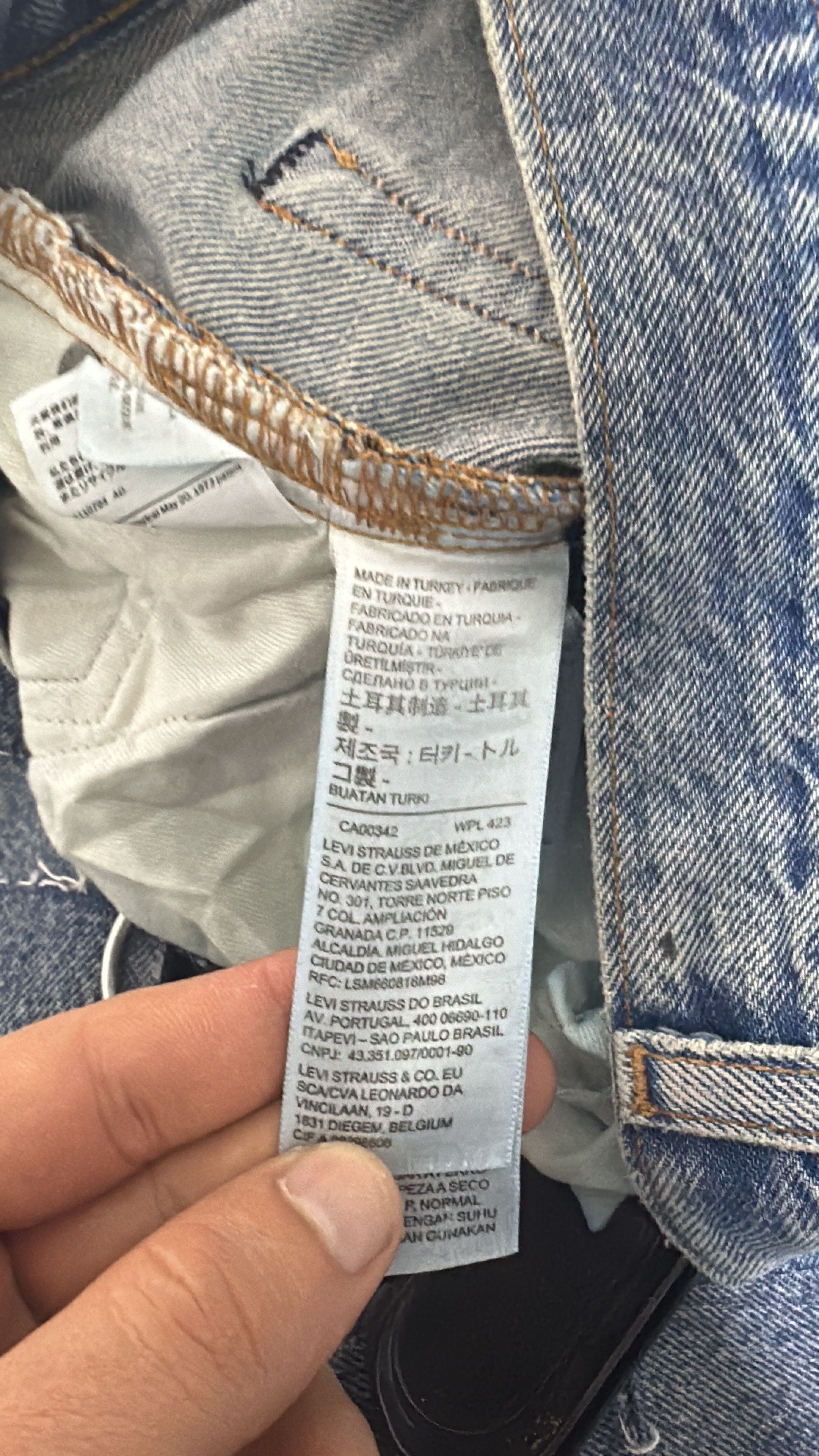 Levi's Made & Crafted Levis Made And Crafted High Rise Straight Jeans 29/32 Size US 29 - 11 Thumbnail