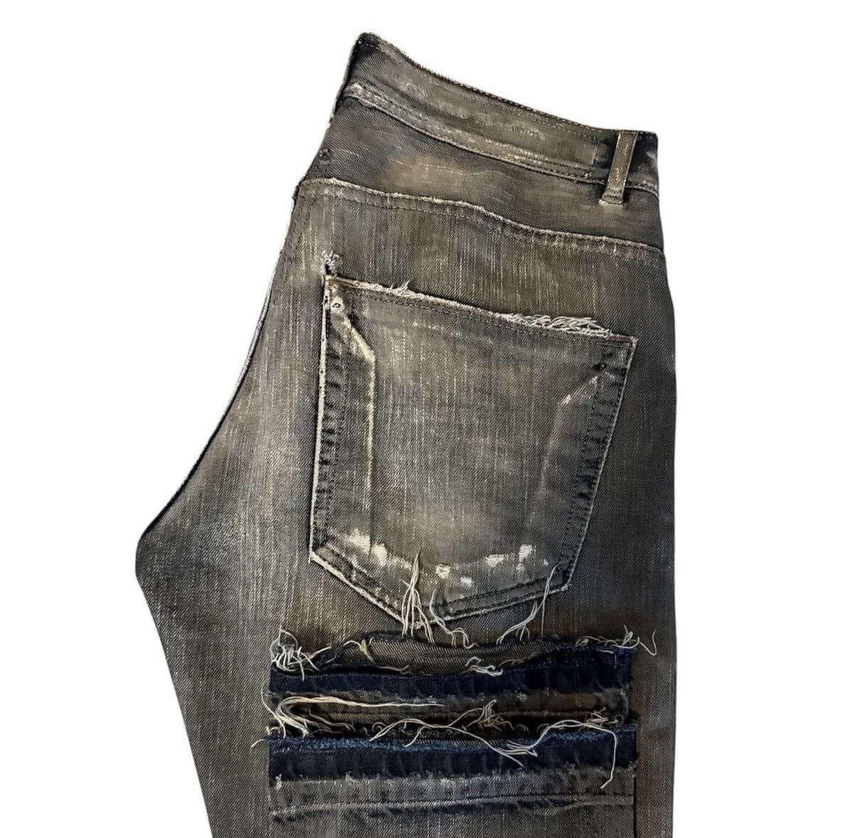 Rick Owens Drkshdw Rick owens dna dust denim Size US 30 / EU 46 - 7 Thumbnail