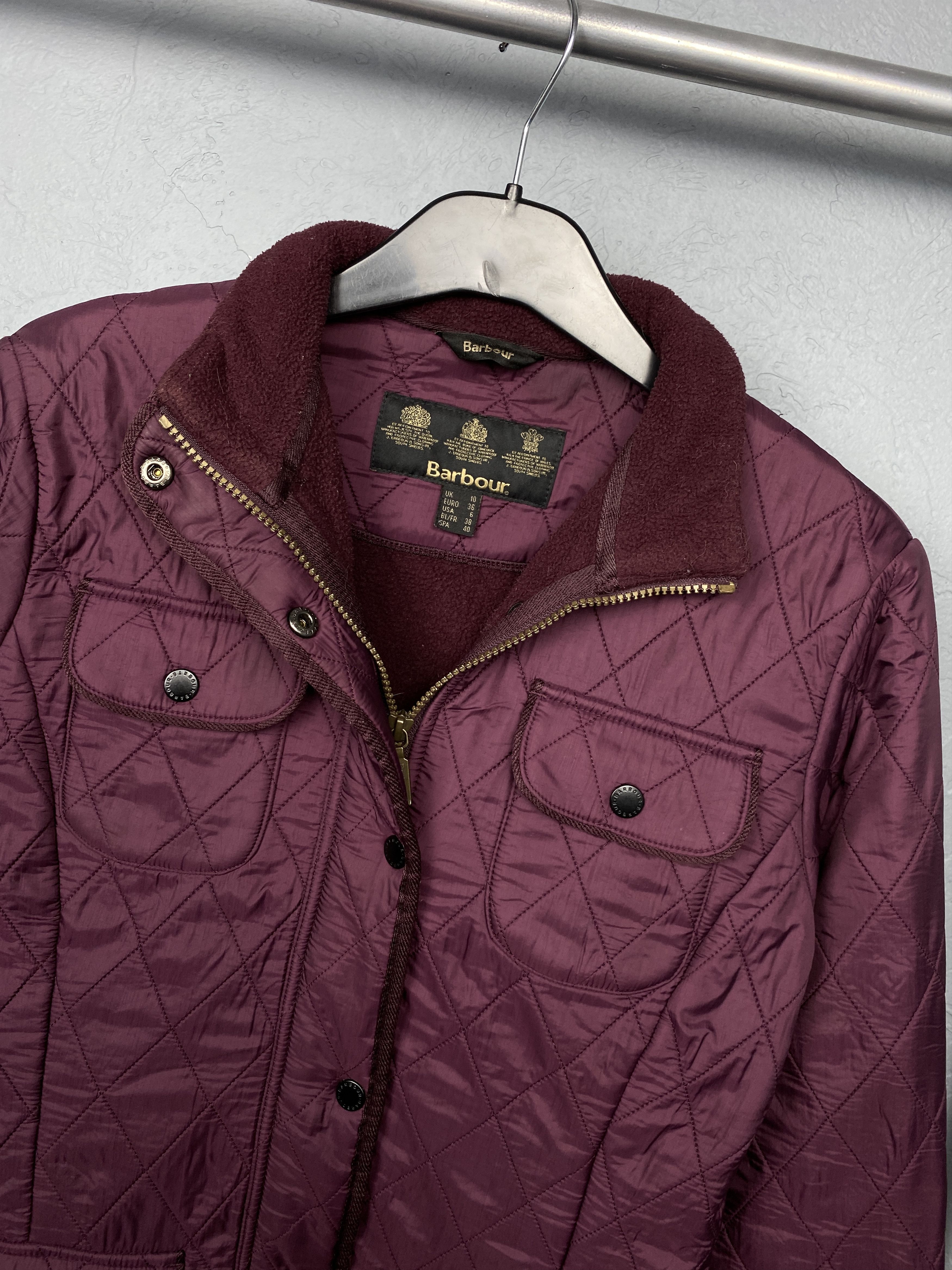 Barbour Barbour Vintage Womens Utility Quilted Jacket Size M / US 6-8 / IT 42-44 - 2 Thumbnail