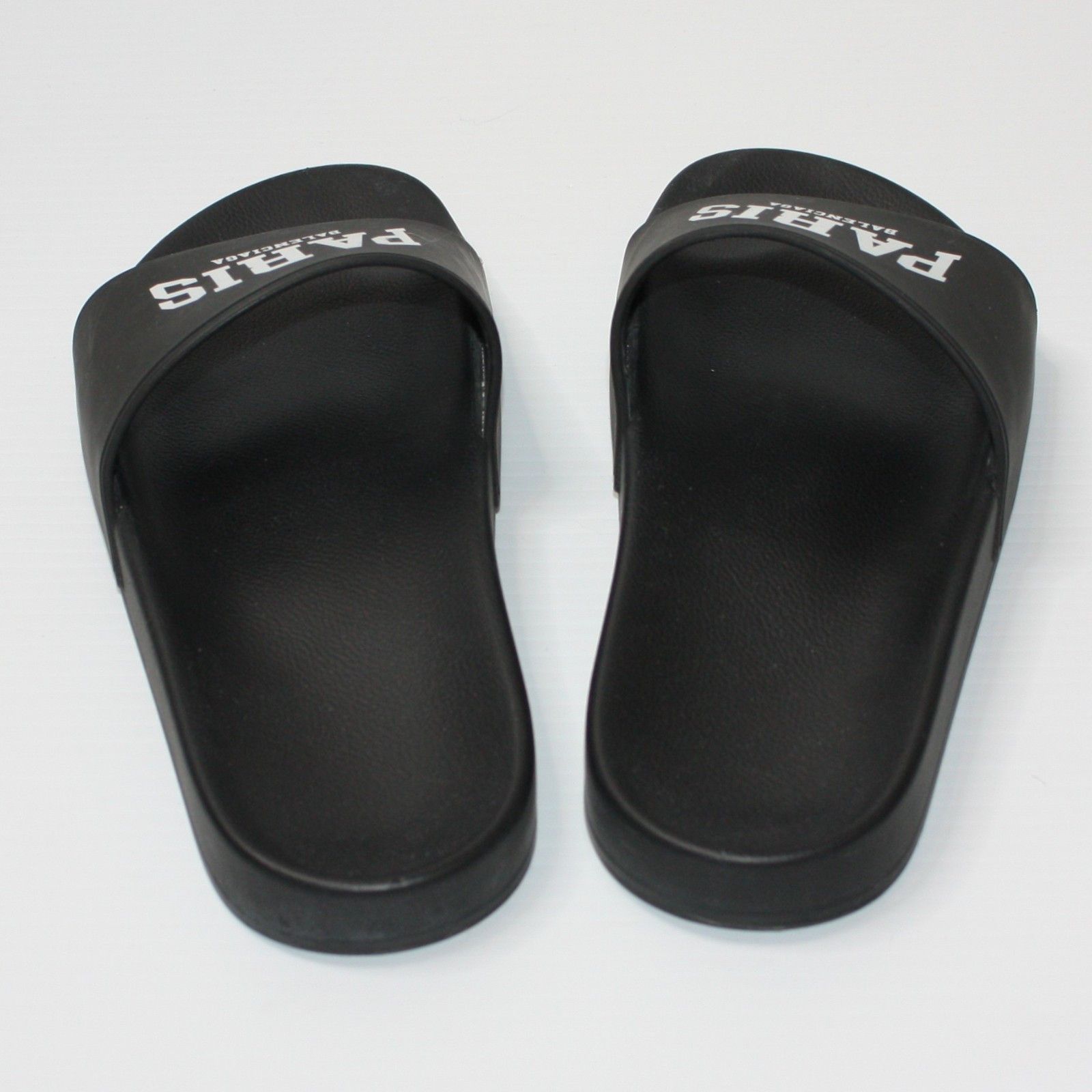 Balenciaga Paris Cities Pool Slide Black size EU 40 / US 10 MSRP $395 Size US 10 / IT 40 - 5 Thumbnail
