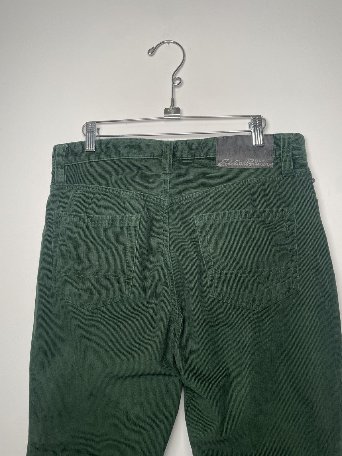 Eddie Bauer Forest Green Thick Corduroy Eddie Bauer Pants 32"x32" Size US 32 / EU 48 - 4 Thumbnail