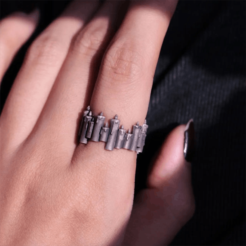 Jewelry New Trend Jewelry Rings Open Size Chrome Ring (Size 7-13) Size ONE SIZE - 2 Thumbnail