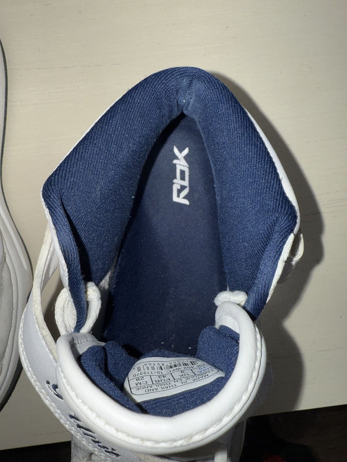 G-Unit × Reebok RBK G-Unit G6 Mid White Reebok G-unit Sneakers Mens Size 10 Size US 10 / EU 43 - 3 Thumbnail