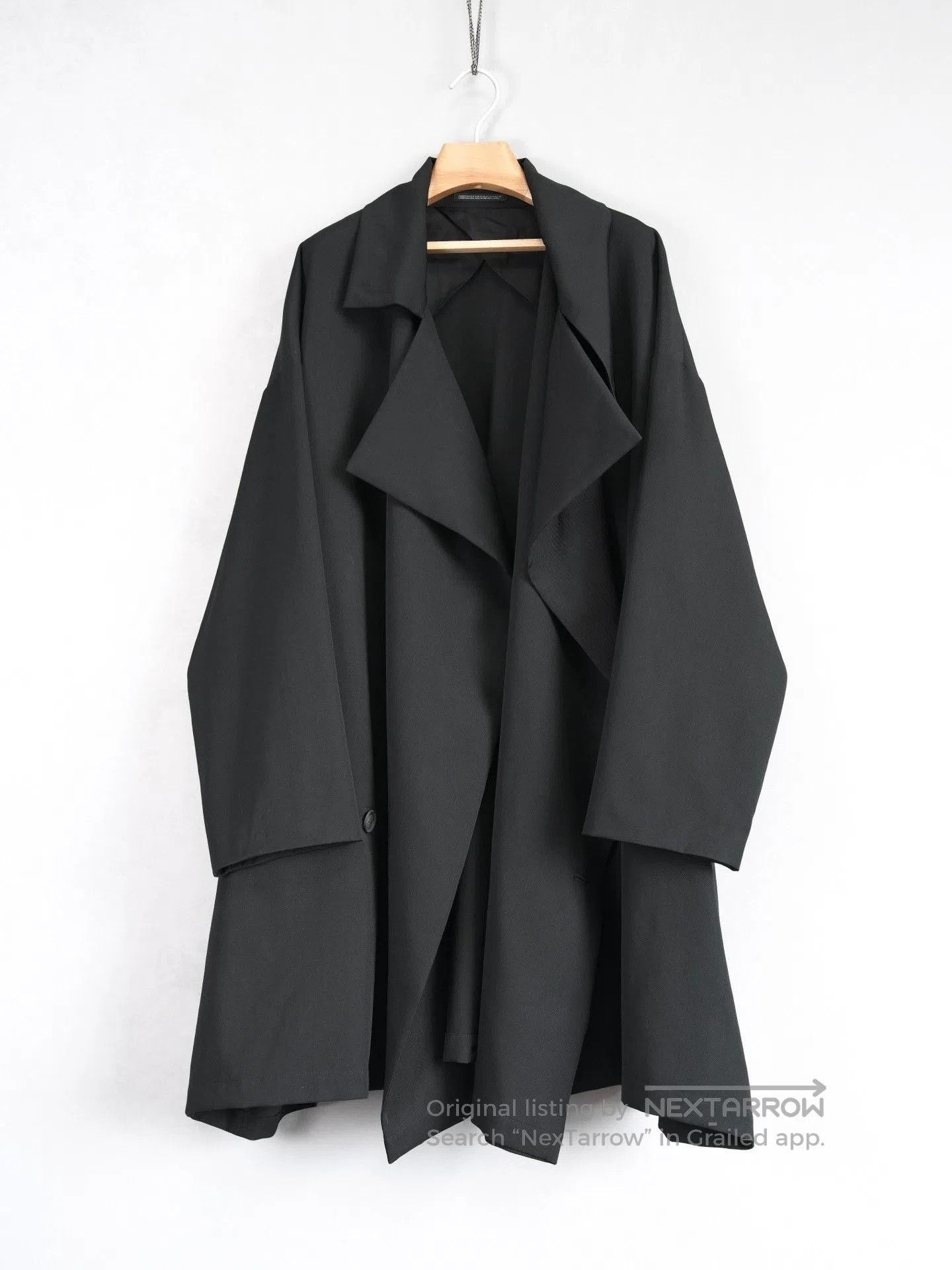 Yohji Yamamoto Yohji Yamamoto 21AW Pleated Wool Coat. Size US M / EU 48-50 / 2 - 5 Thumbnail