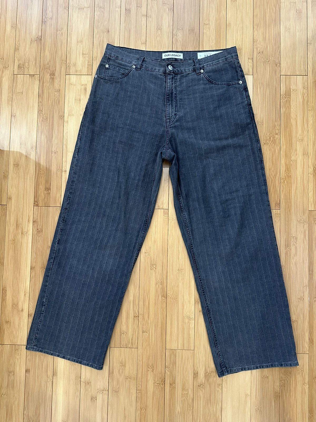 Our Legacy Our Legacy Vast Cut Forever Blue Drape Denim