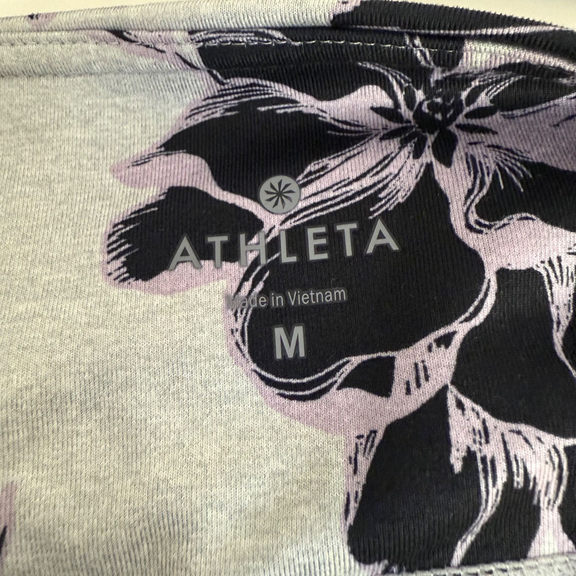 Athleta Athleta Womens Floral Print High-Waisted Capri Leggings M Gr Size 28" / US 6 / IT 42 - 5 Thumbnail
