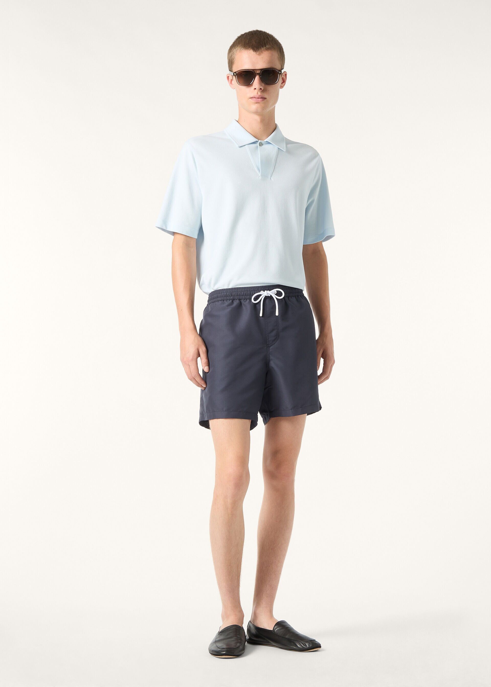 Loro Piana os11x0426 FAR1196 Bay Swim Short in Royal Blue Size US 36 / EU 52 - 4 Thumbnail
