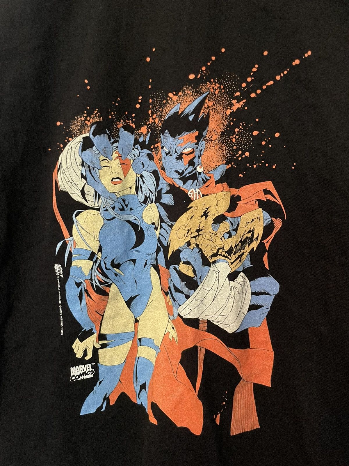 Vintage Vintage 1997 Crimson Dawn Marvel 1997 Tee Size US L / EU 52-54 / 3 - 2 Thumbnail