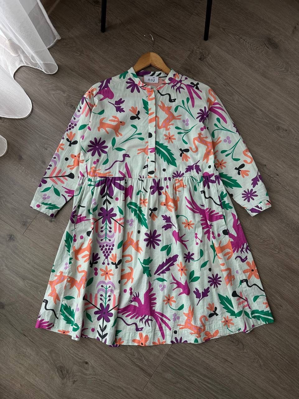 Japanese Brand × Vintage Vintage Japanese NIU Flavours Womesn Dress Size M / US 6-8 / IT 42-44 - 8 Thumbnail