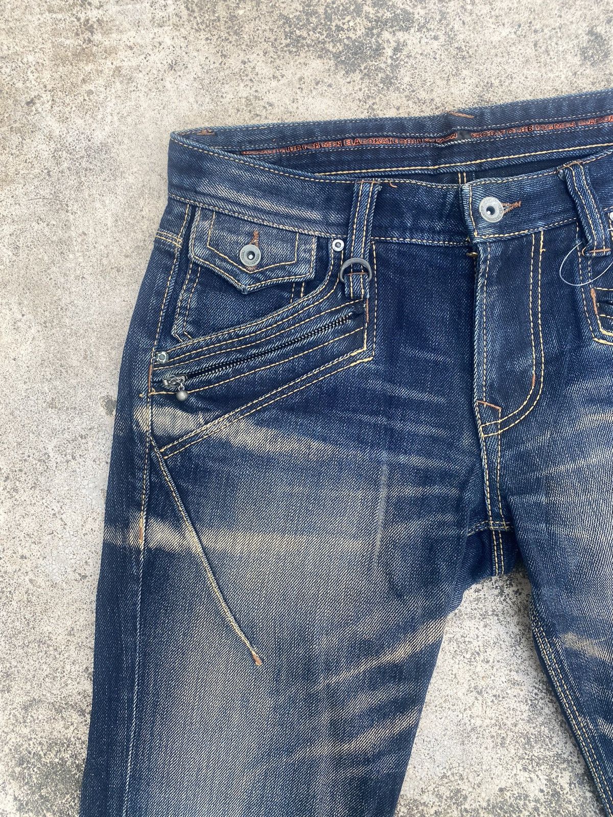 If Six Was Nine × Japanese Brand × Nicole Club Flare Jeans Nicole Club Clawmark Zipper Bootcut Size US 30 / EU 46 - 8 Thumbnail