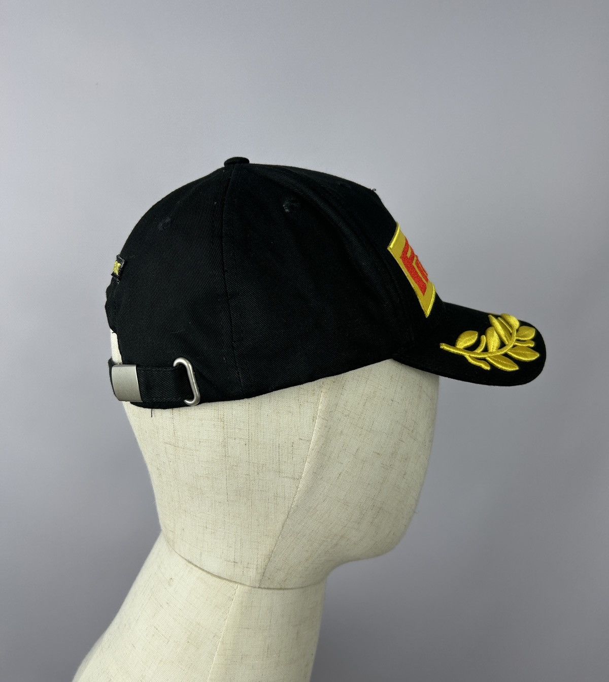 Formula 1 × Pirelli × Vintage Pirelli Formula Uno Vintage RARE 1st Place Grand Prix Cap Size ONE SIZE - 7 Thumbnail
