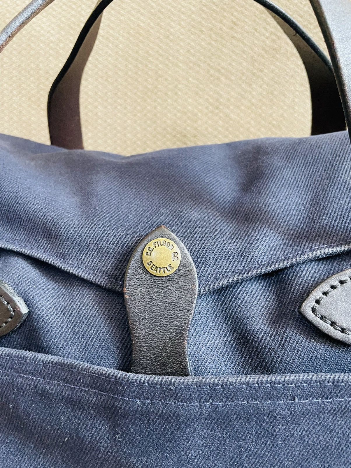 Filson Original briefcase navy blue Size ONE SIZE - 4 Thumbnail