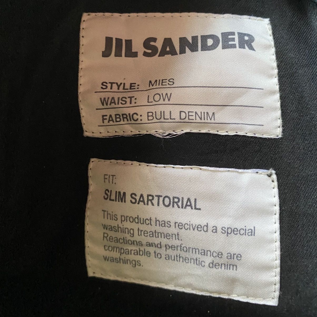 Jil Sander Fall 2009 “Mies” Bull Denim Size US 30 / EU 46 - 6 Thumbnail