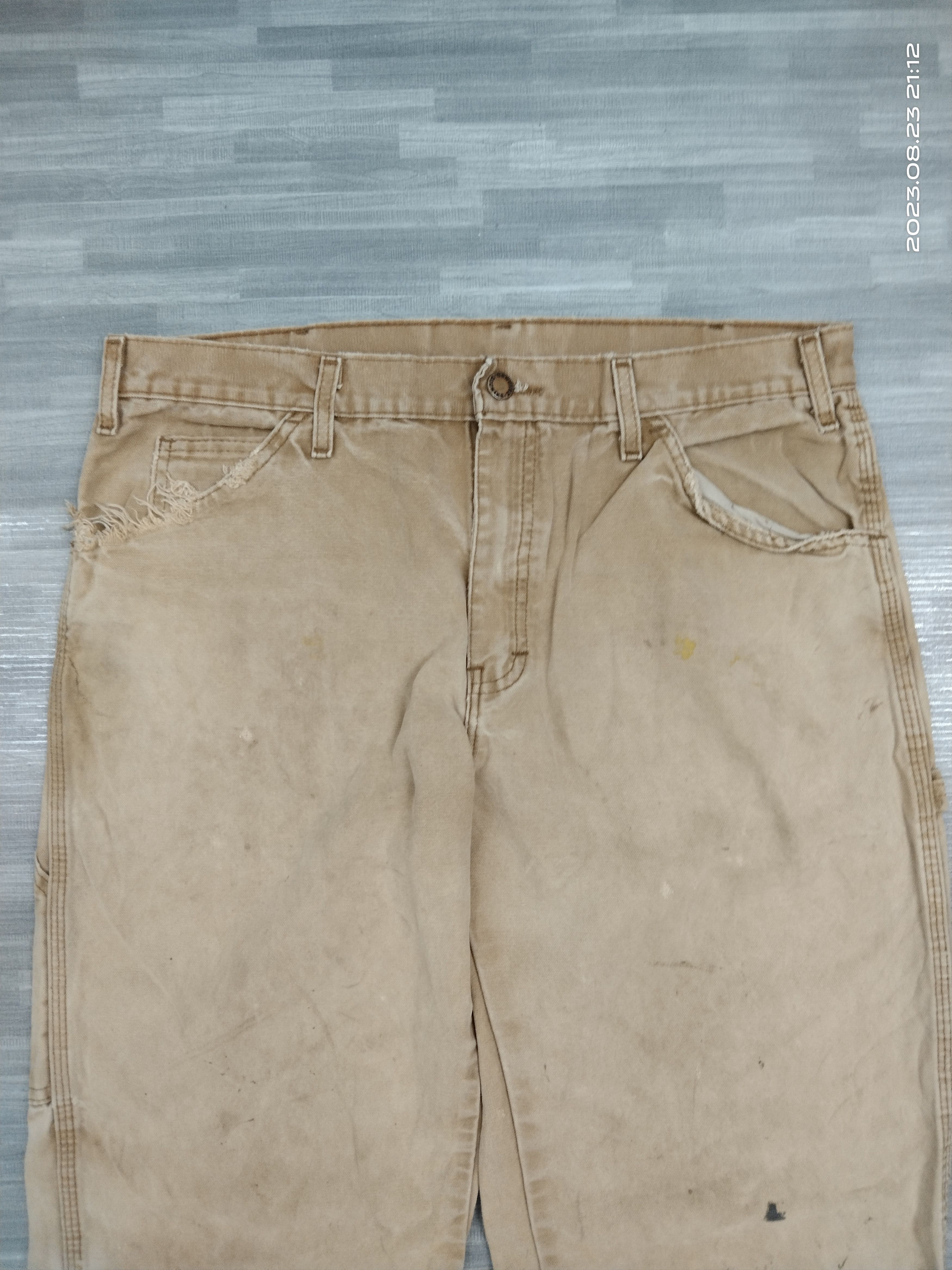 Dickies TRASH SICK DICKIES CARPENTER DENIM PANTS Size US 33 - 5 Thumbnail