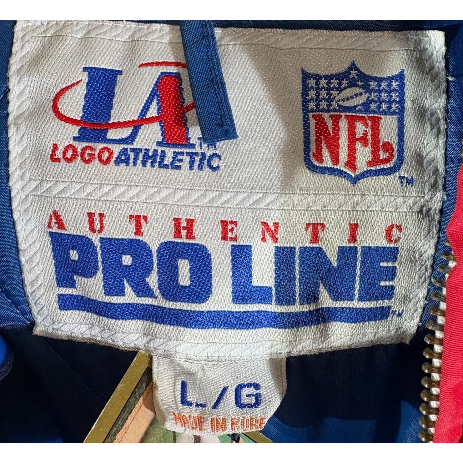 Logo Athletic Vintage New England Patriots Team Logo NFL Jacket XXL Size US XXL / EU 58 / 5 - 7 Thumbnail