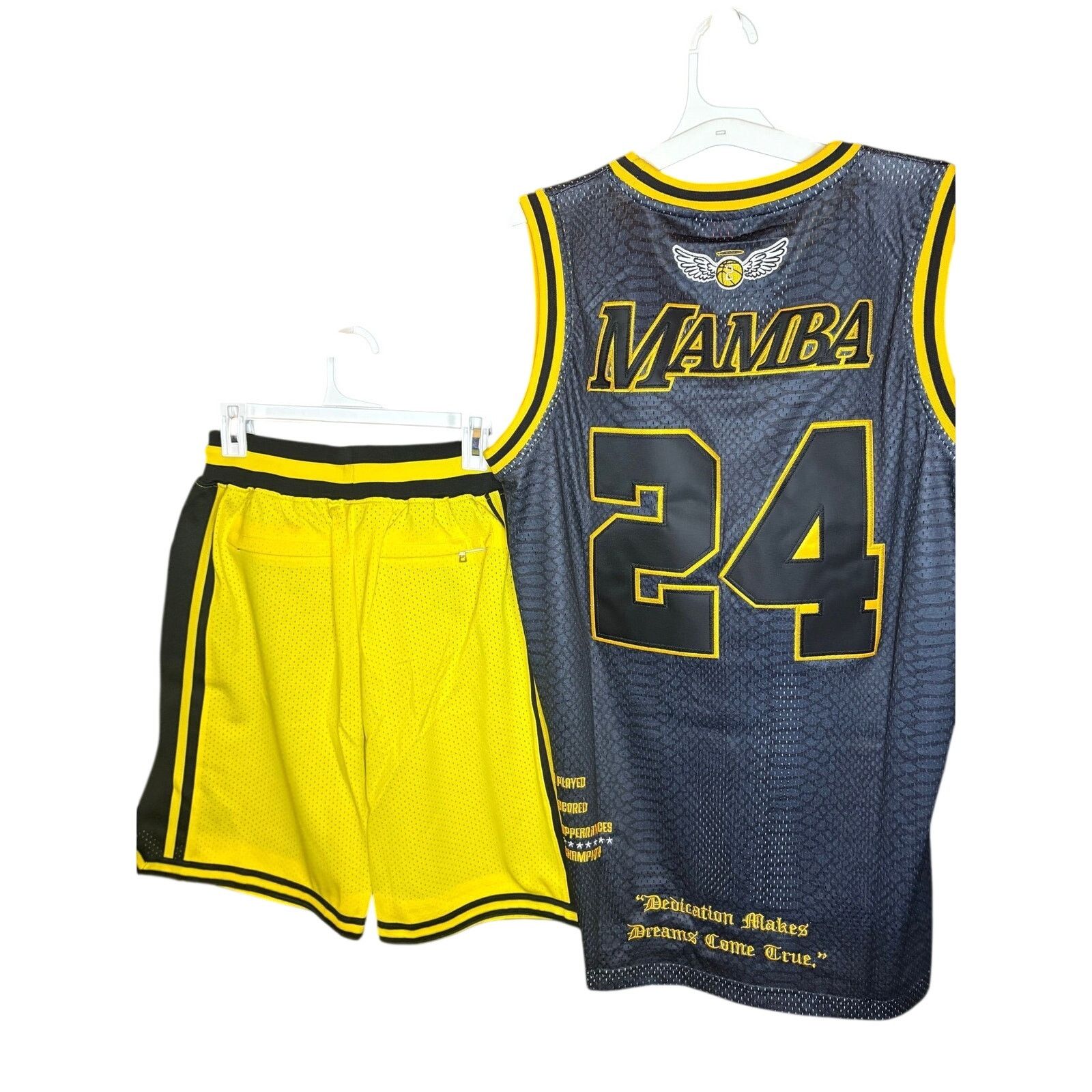 Other NWT SZ M - Lakers Mamba Jersey & Short Set Size US M / EU 48-50 / 2 - 2 Thumbnail