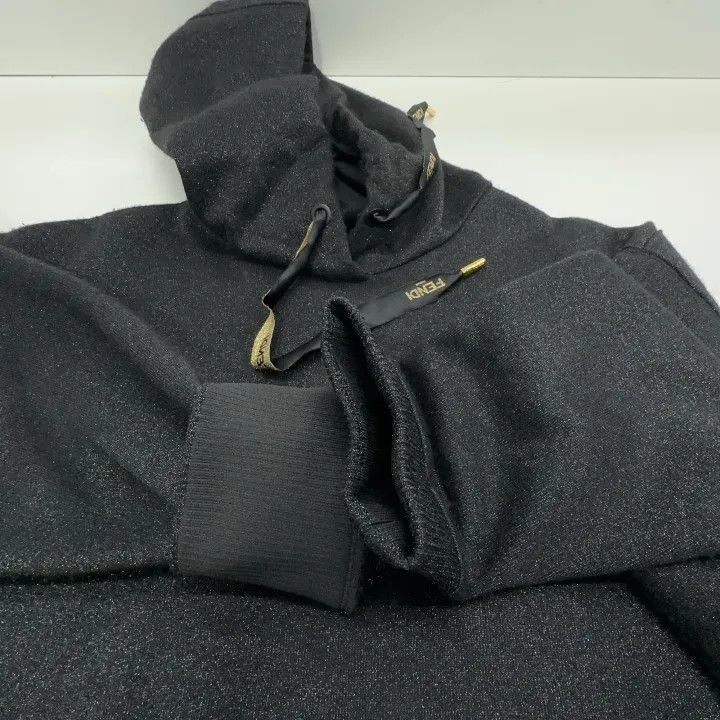 Fendi FENDI Lurex Hooded Sweatshirt for Women -2507 Size M / US 6-8 / IT 42-44 - 3 Thumbnail