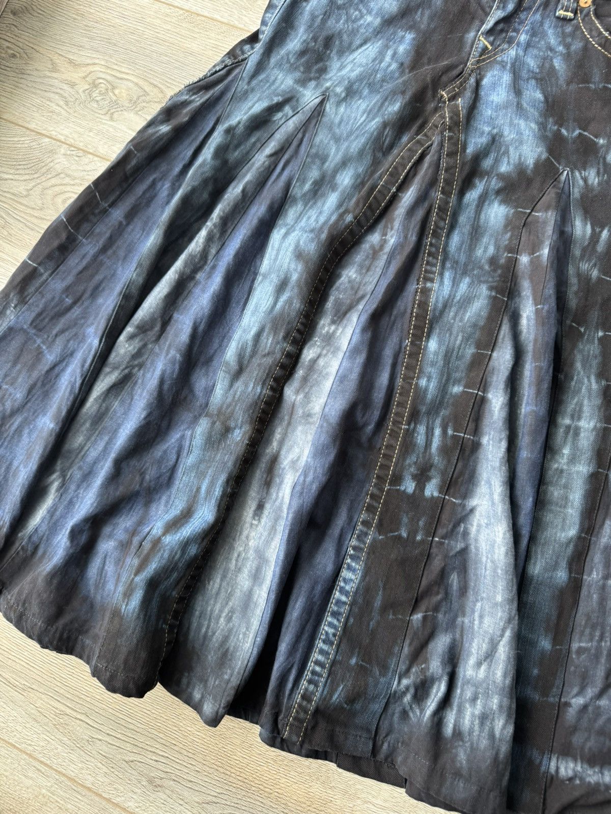 True Religion Vintage True Religion Rework Custom Maxi Skirt Size 30" / US 8 / IT 44 - 8 Thumbnail