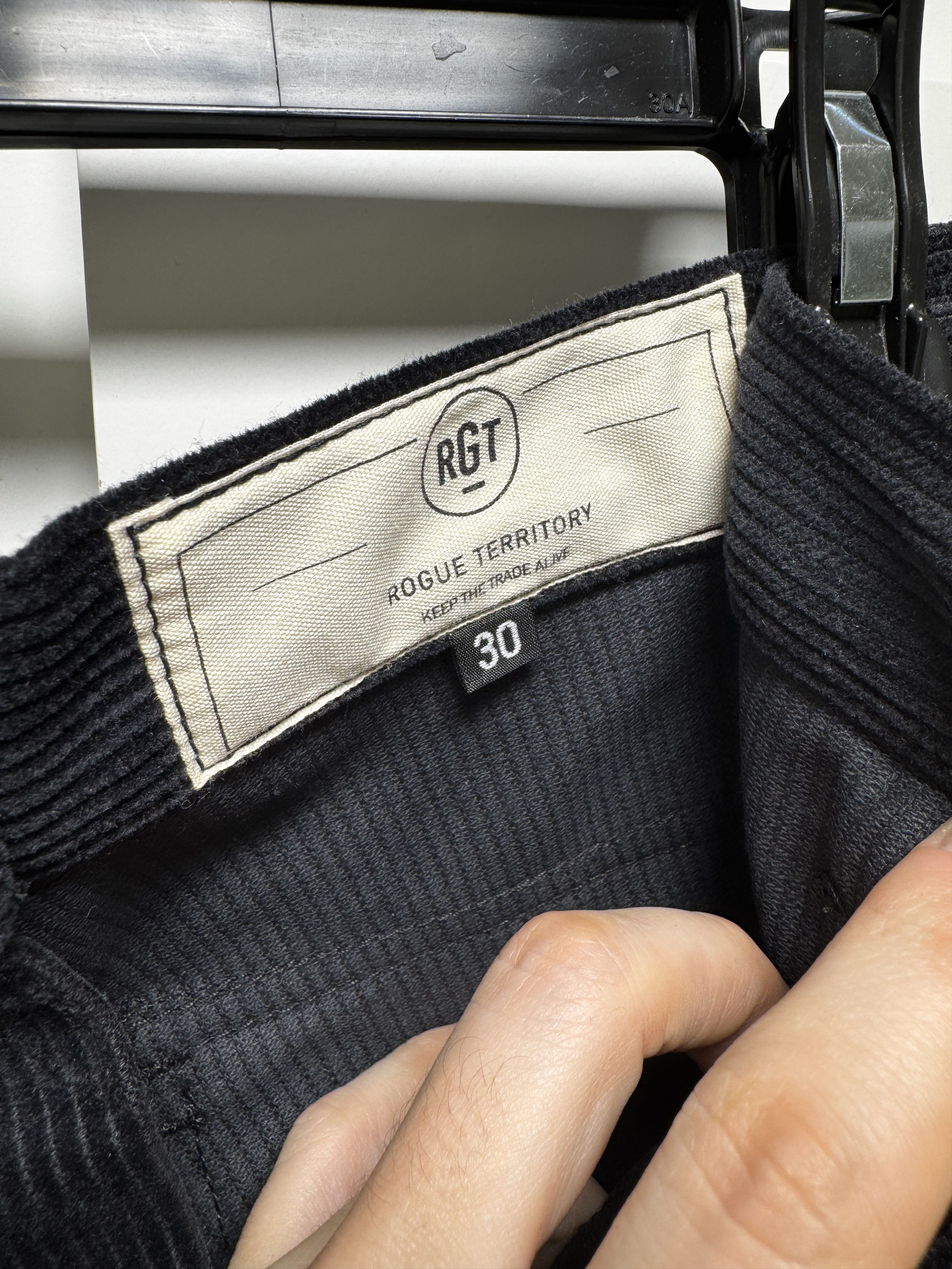 Rogue Territory Rogue Territory Fatigue Pants in Black Corduroy Size US 30 / EU 46 - 2 Thumbnail