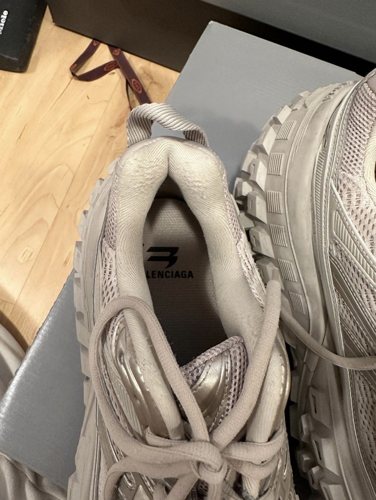 Balenciaga Balenciaga Beeige Defender Sneaker DSWT Sz.44 Size US 11 / EU 44 - 5 Thumbnail
