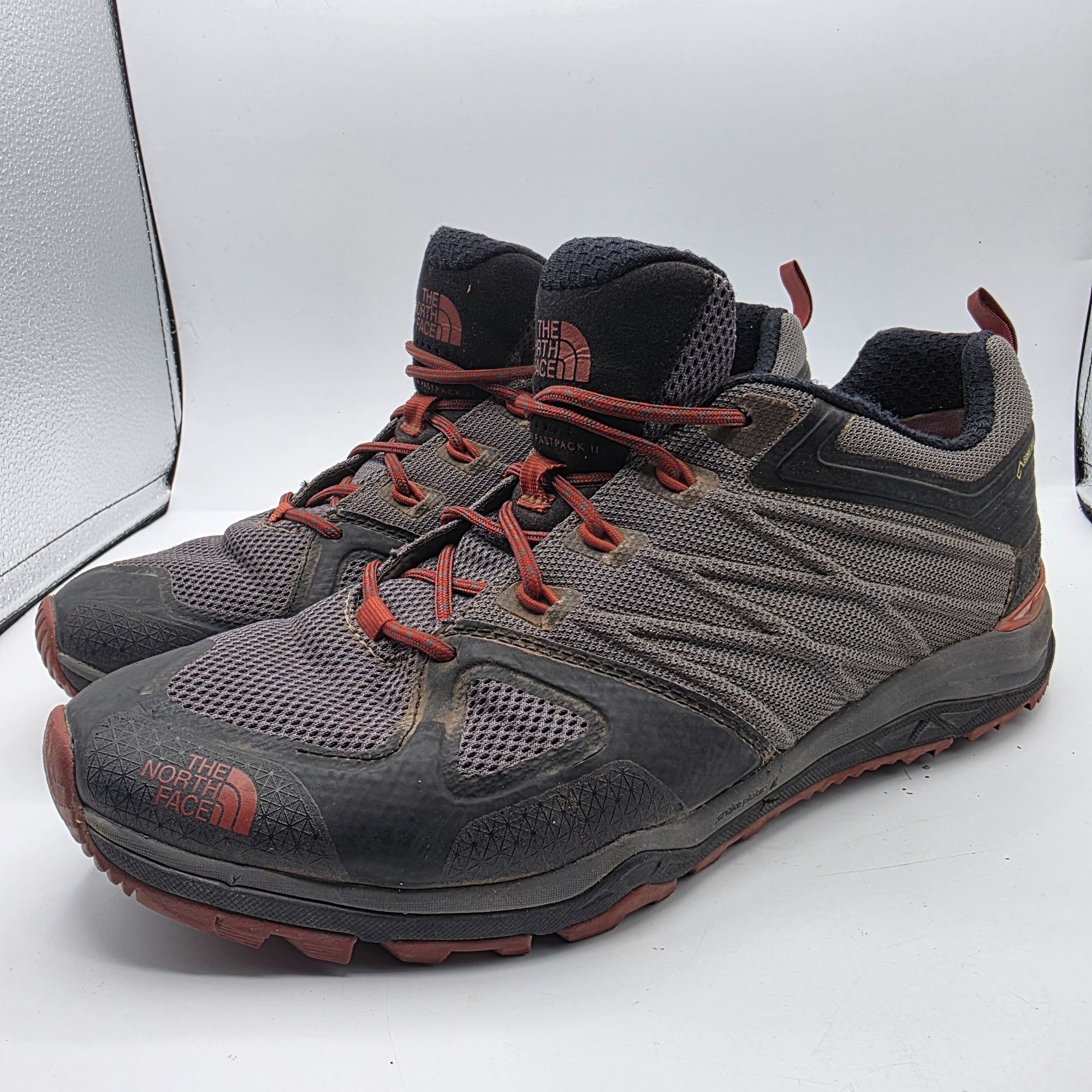 The North Face The North Face Ultra Fastpack II GTX Mens Size 12 Black Red Size US 12 / EU 45 - 4 Thumbnail