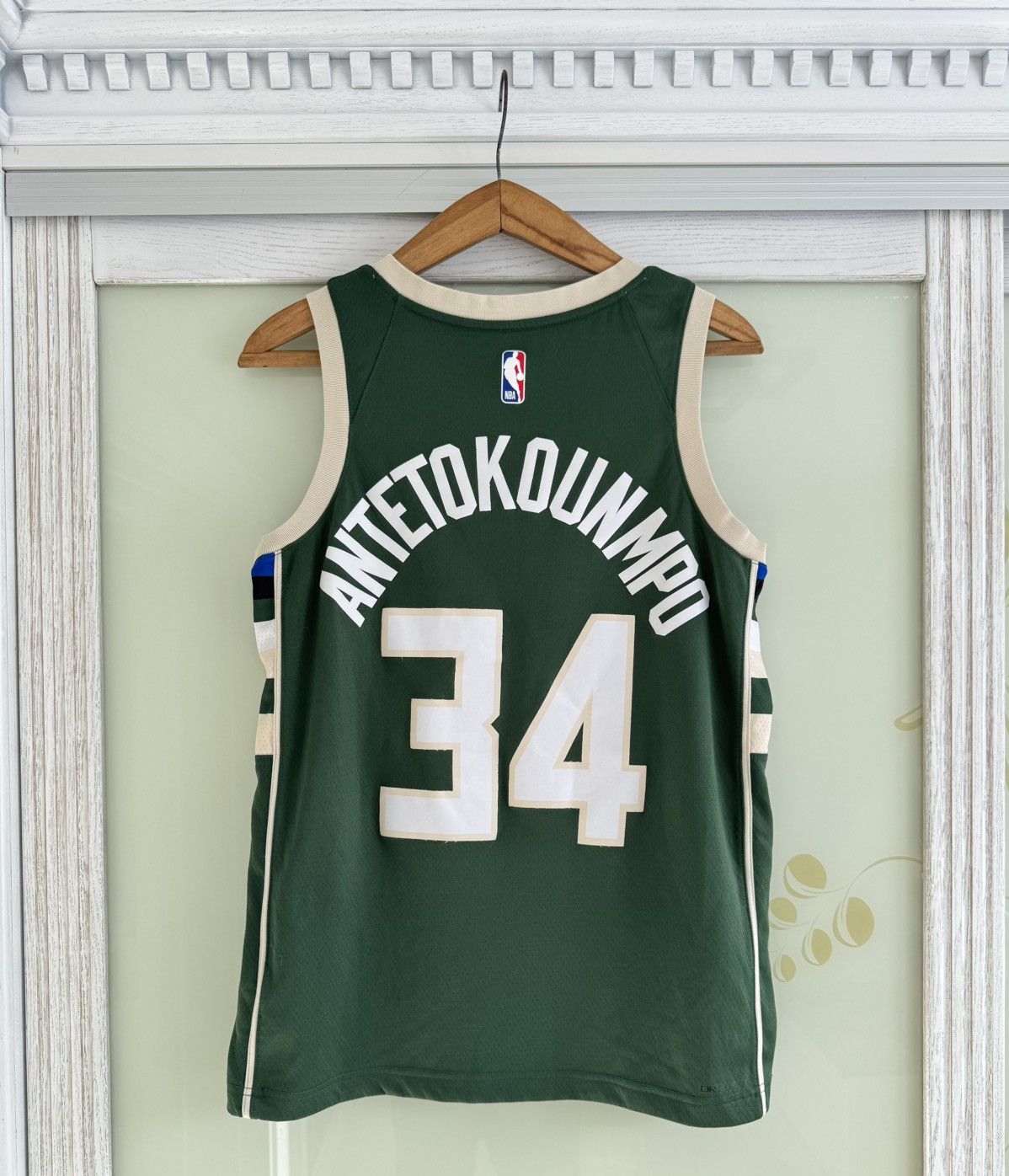 Nike Antetokounmpo #34 Milwaukee NBA Jersey Basketball Shirt Kit Size US M / EU 48-50 / 2 - 1 Thumbnail