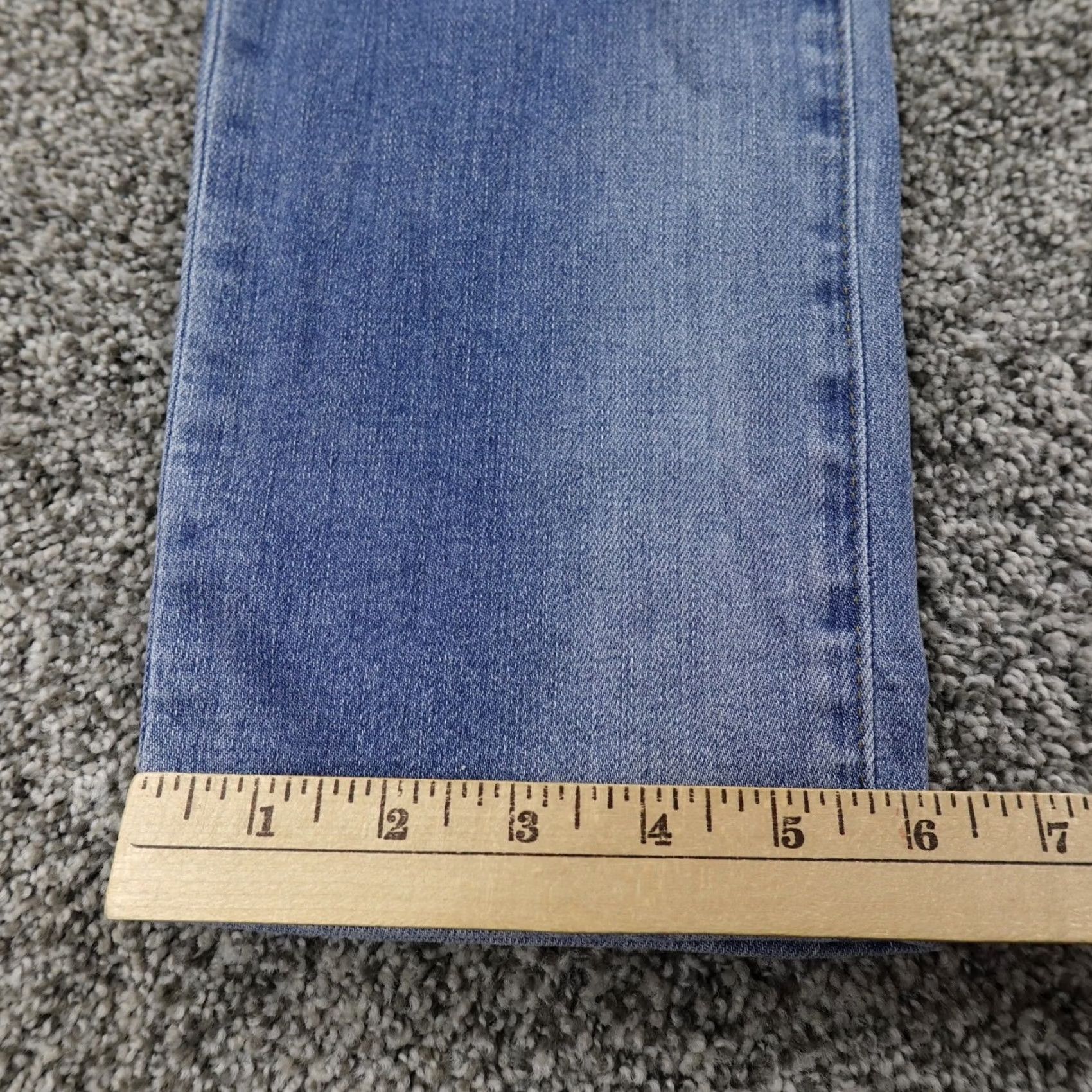 American Eagle Outfitters American Eagle Outfitters Jeans Mens 32X30 Dark Blue Denim Slim Straight Stretch Flex Pants Regular 32 Blue Jeans Mens Size US 32 / EU 48 - 2 Thumbnail