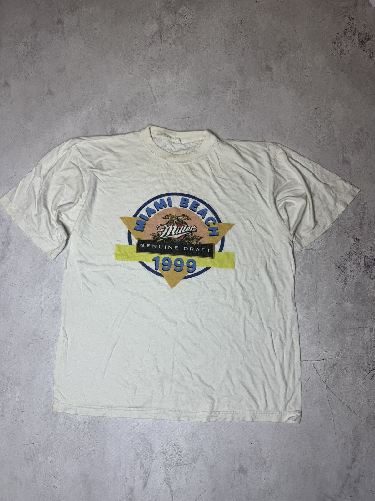 Vintage Miami Beach 1999 T Shirt Vintage Size US L / EU 52-54 / 3 - 4 Thumbnail