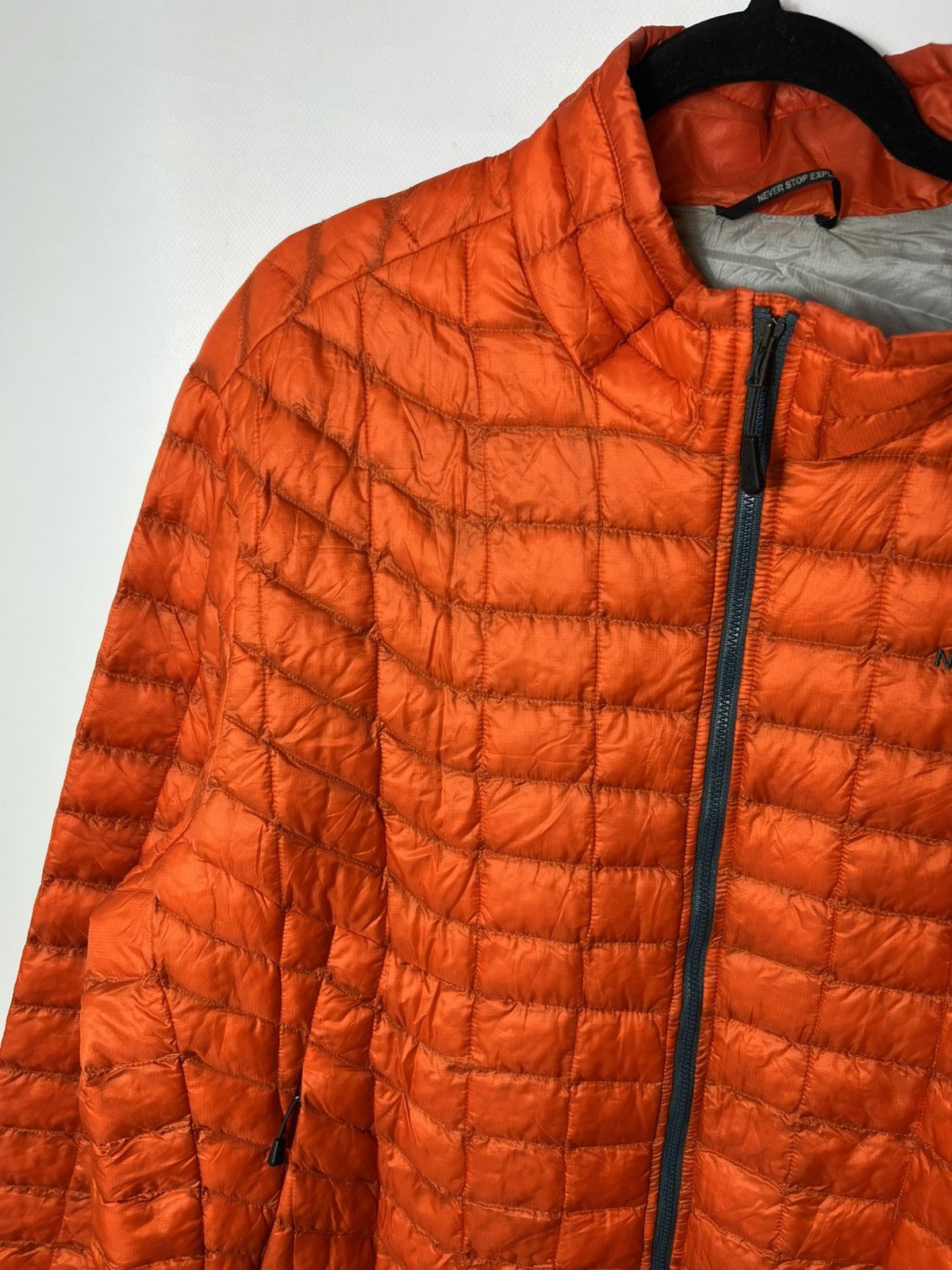 The North Face Vintage outdoor North Face Thermoball Puffer Jacket Full Zip Size US XXL / EU 58 / 5 - 5 Thumbnail