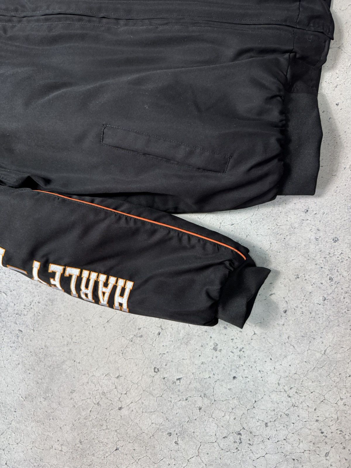 Harley Davidson Harley Motor Davidson Racing Bomber Jacket Vintage Big Logo Size US XL / EU 56 / 4 - 3 Thumbnail
