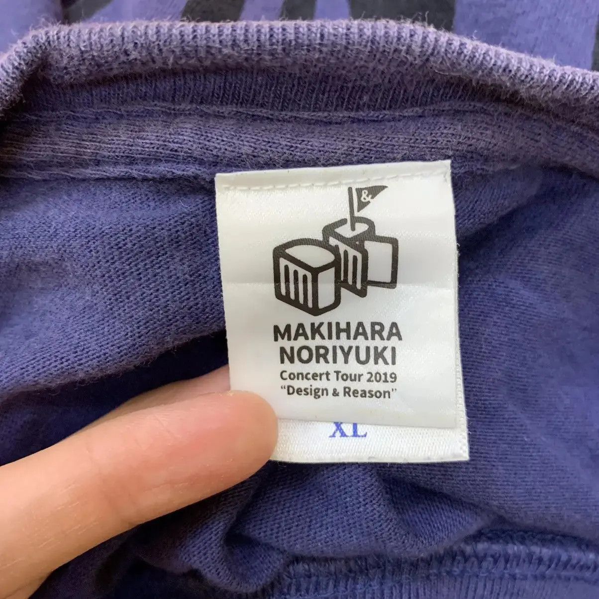 Vintage MAKIHARA NORIYUKI 2019 Tour Design & Reason Tee Shirt Size XL / US 12-14 / IT 48-50 - 6 Thumbnail