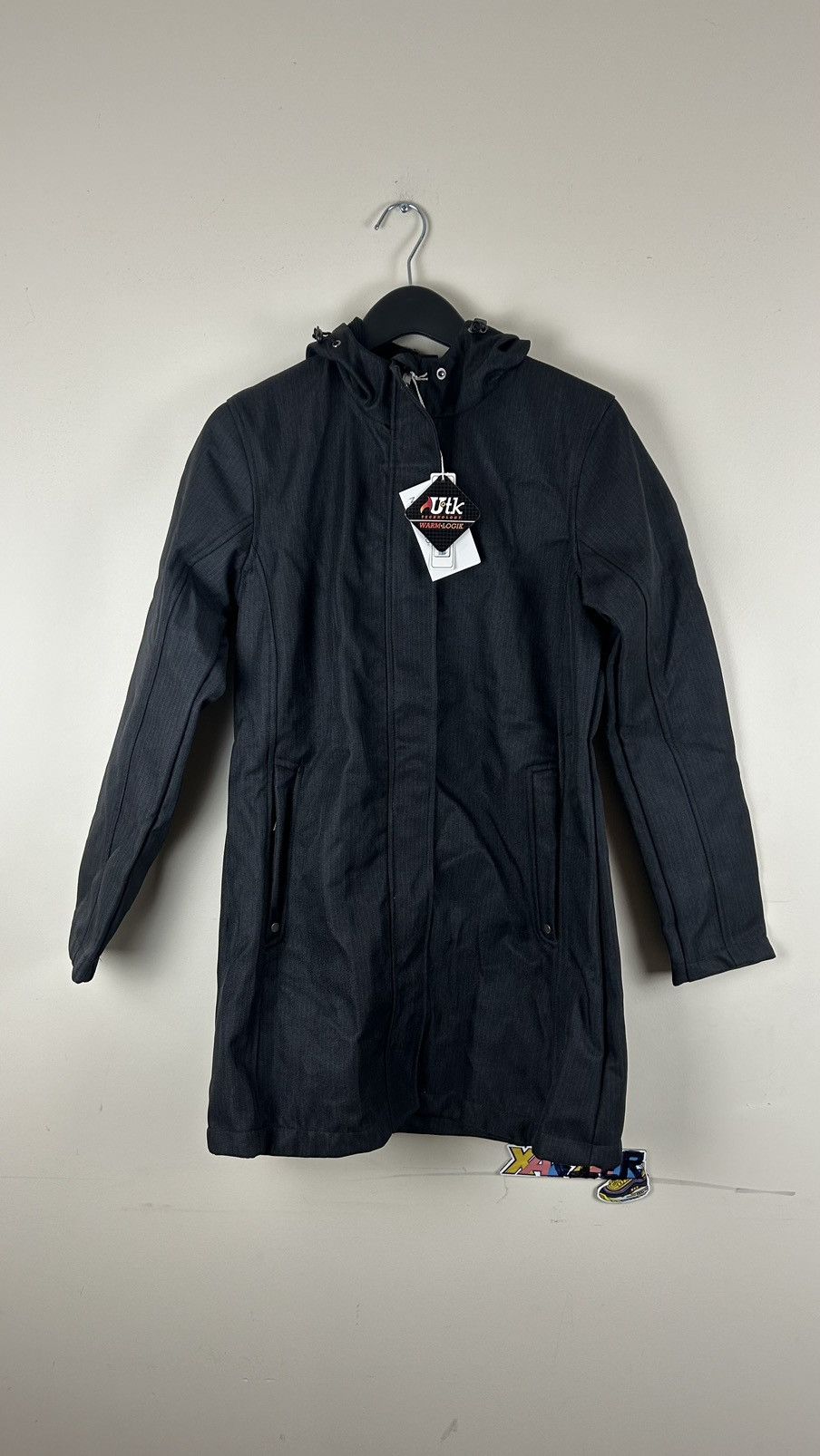 Vintage Soft Shell Jacket Medium Women Black Size M / US 6-8 / IT 42-44 - 1 Thumbnail