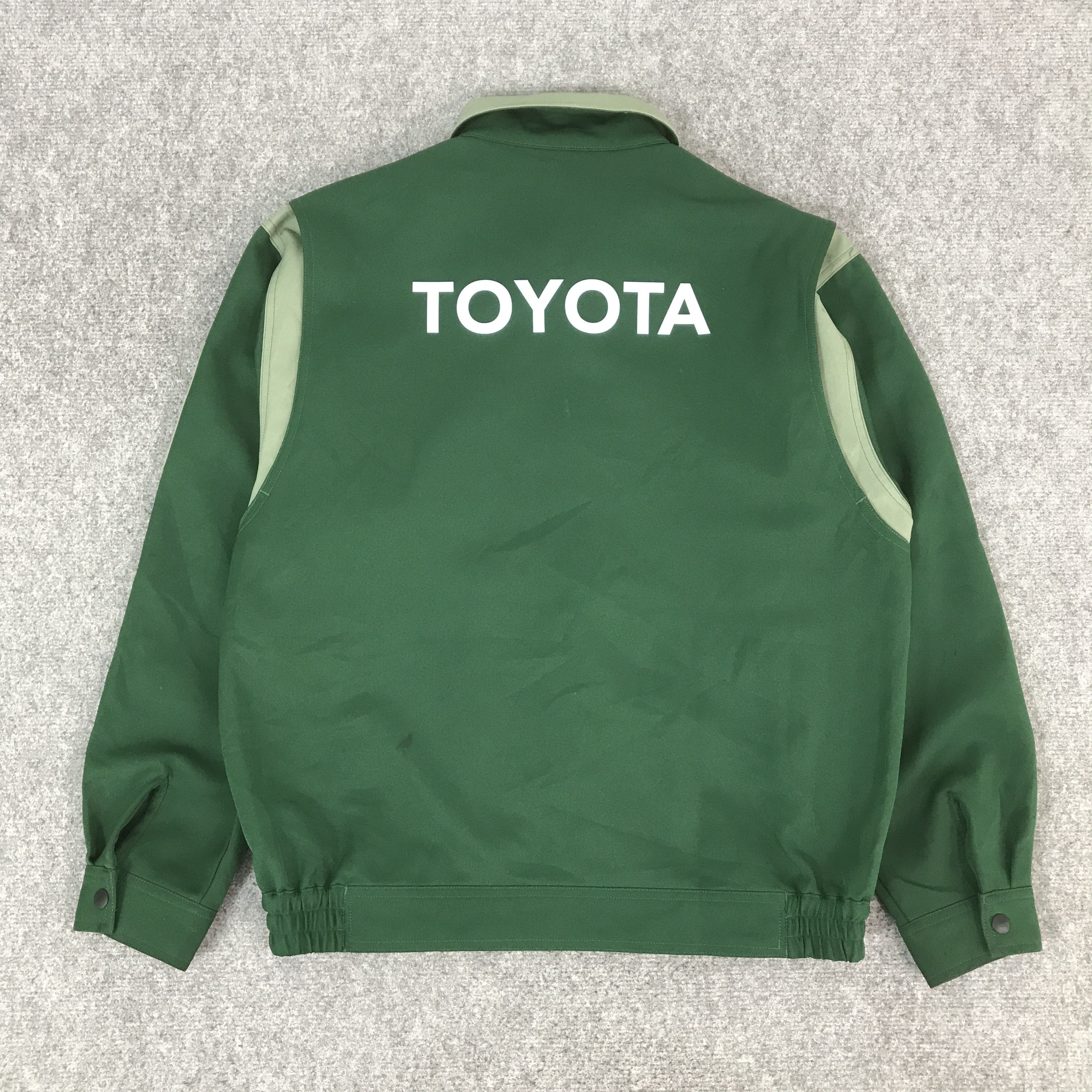 Japanese Brand TOYOTA RACING MOTORSPORT UNIFORM CUSTOM JACKET K64B4 Size US L / EU 52-54 / 3 - 1 Thumbnail