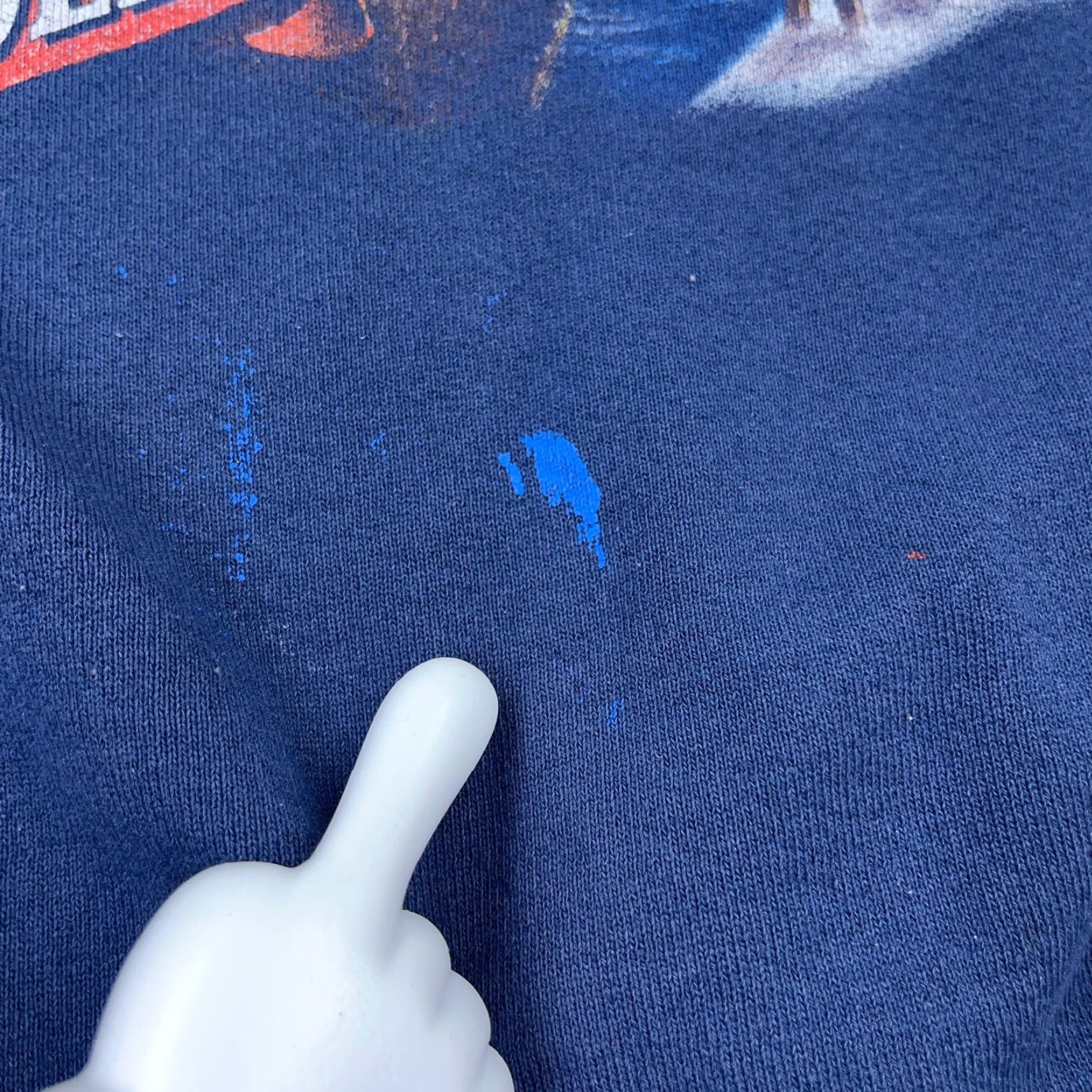 Vintage Vintage Member's Mark Blue Graphic Print Crewneck Sweatshirt Men XL All Seasons Y2K Deer Hunting Size US XL / EU 56 / 4 - 4 Thumbnail