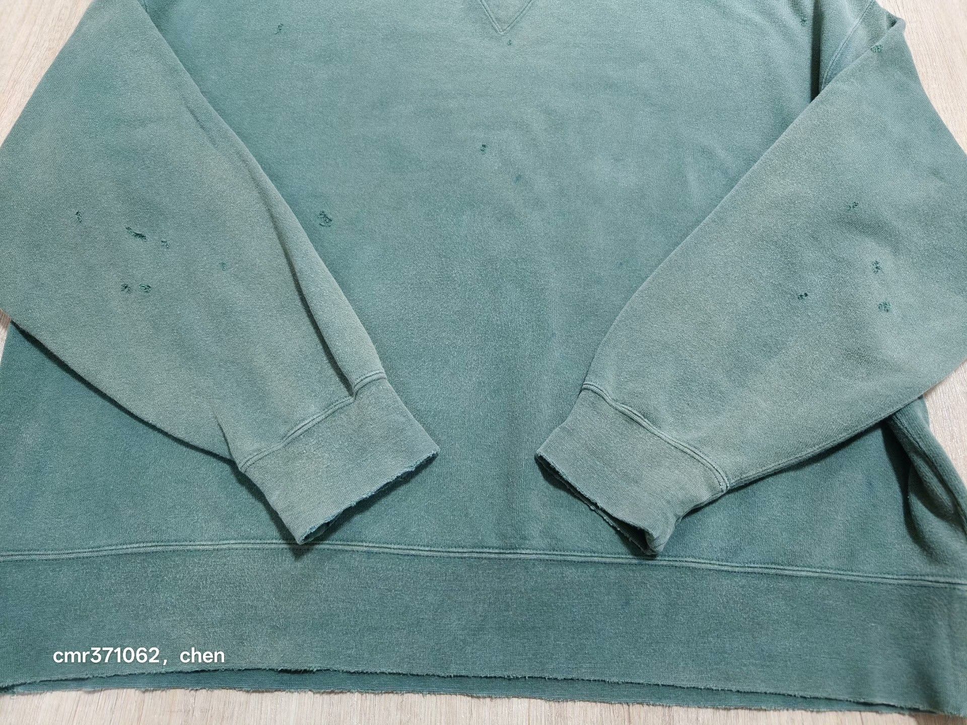 Visvim VISVIM 22AW AMPLUS SB SWEAT L/S CRASH Size US XXS / EU 40 - 5 Thumbnail