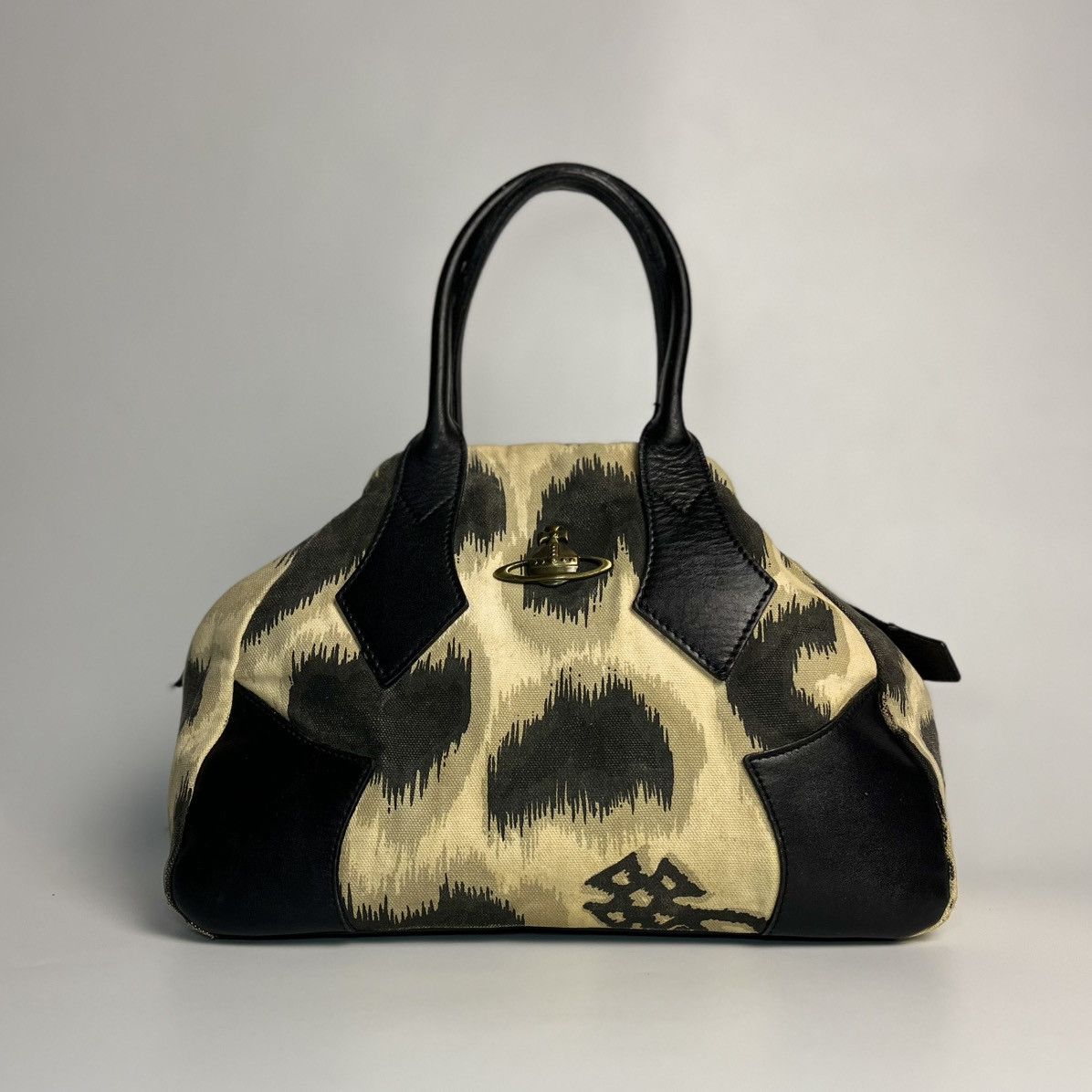 Vivienne Westwood Vivienne Westwood Safari in Black & White Medium Yasmin Bag Size ONE SIZE - 1 Thumbnail