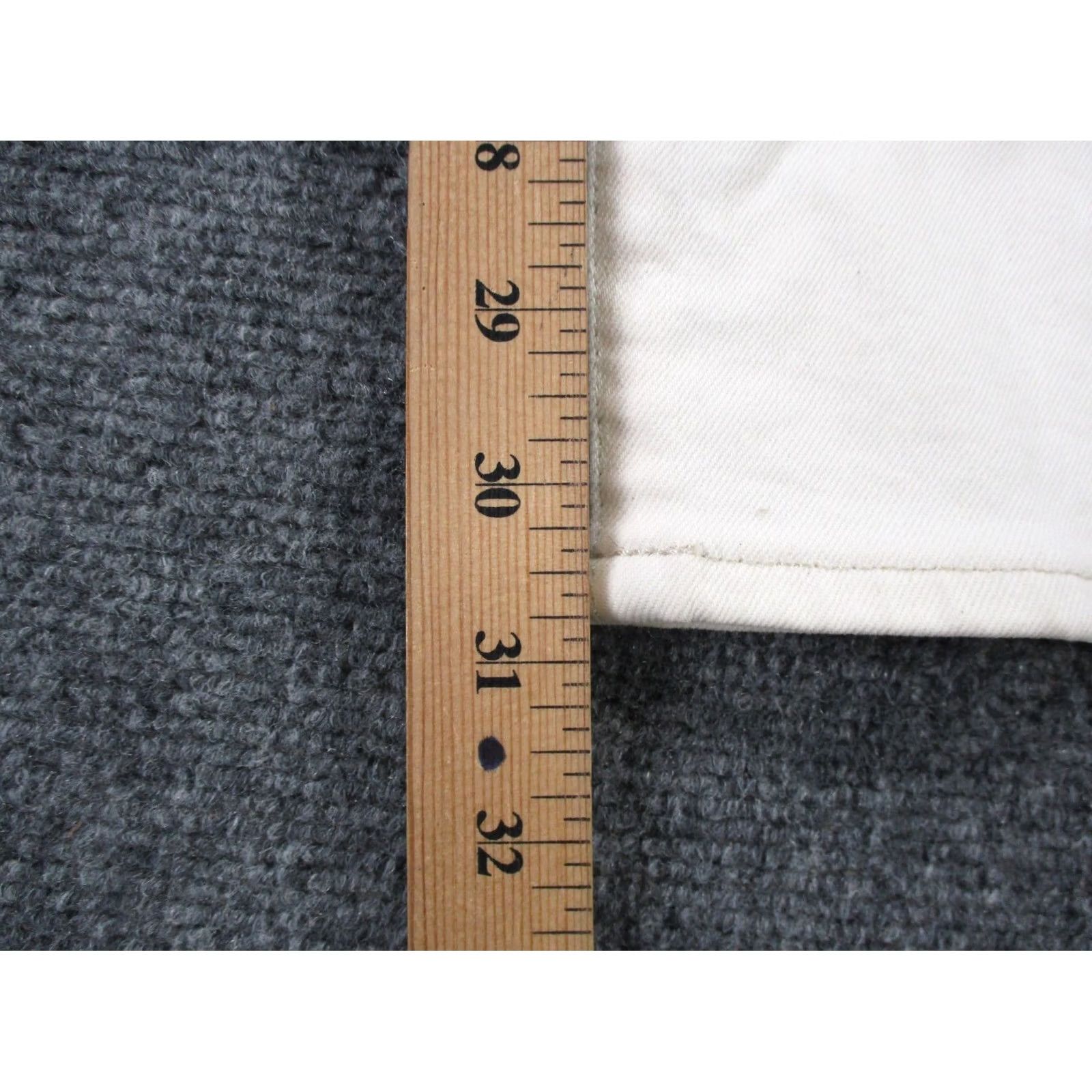 Madewell Madewell Jeans Womens 32 White Denim Pants Curvy 90s Straight High Rise NEW Jeans Women 32 White Denim Curvy Straight High Rise Jeans Size 24" / US 00 / IT 34 - 4 Thumbnail