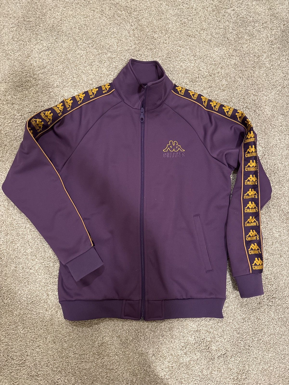 Kappa Kappa x Charms zip up jacket Grailed