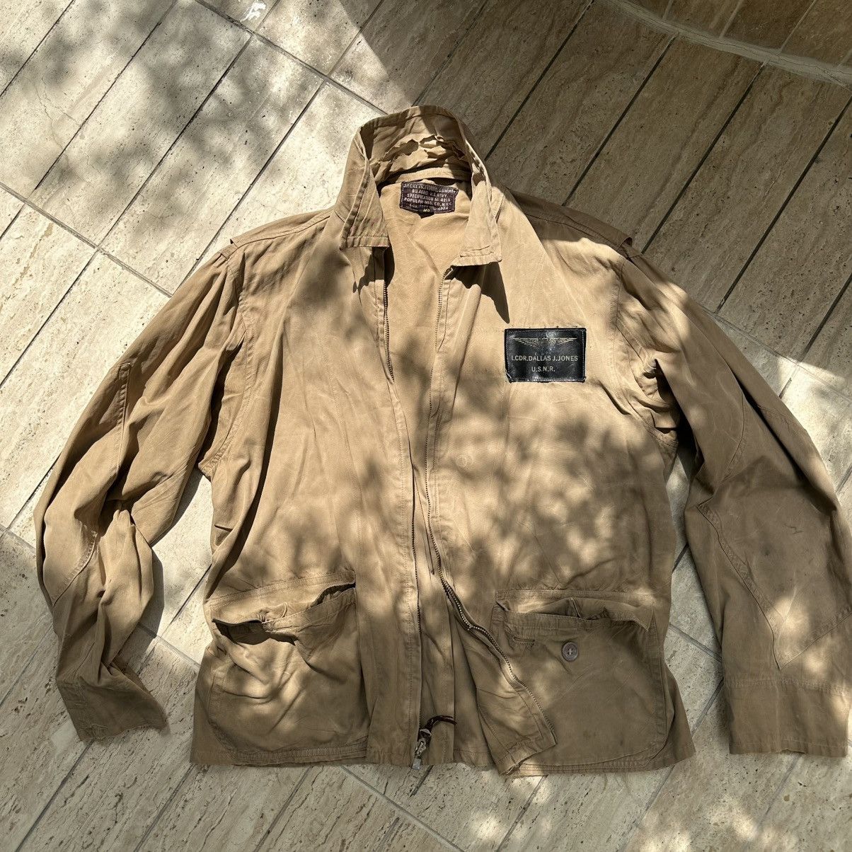 Original 1940s US Navy/Marine Corp M-421A Summer jacket