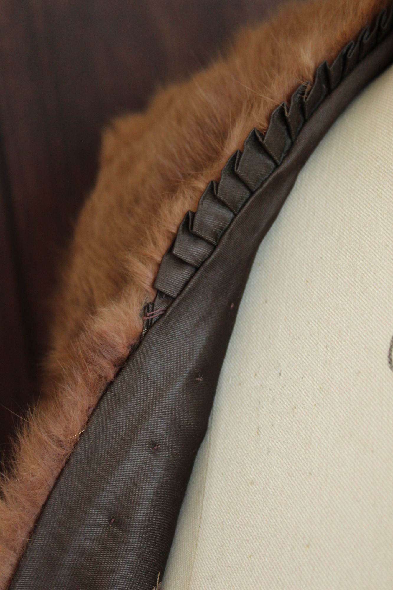 Vintage Vintage 1950s Fur Wrap, Formal Evening Shawl Size ONE SIZE - 9 Thumbnail