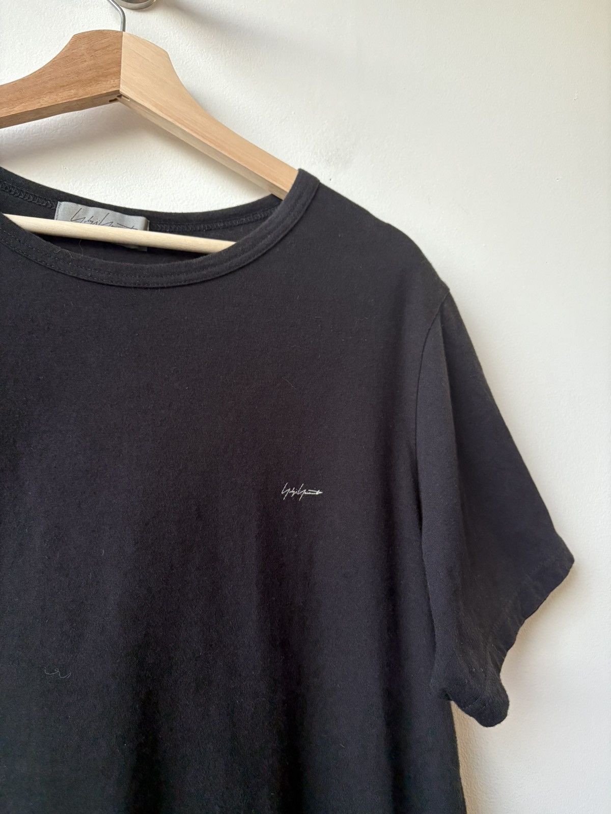 Yohji Yamamoto AW22 mini signature logo tee