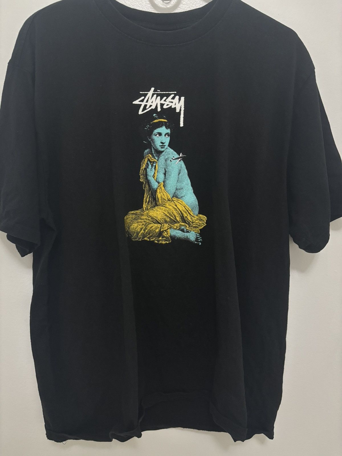 Stussy Stussy FW22 Lady Rome T-shirt Black Size US L / EU 52-54 / 3 - 2 Thumbnail