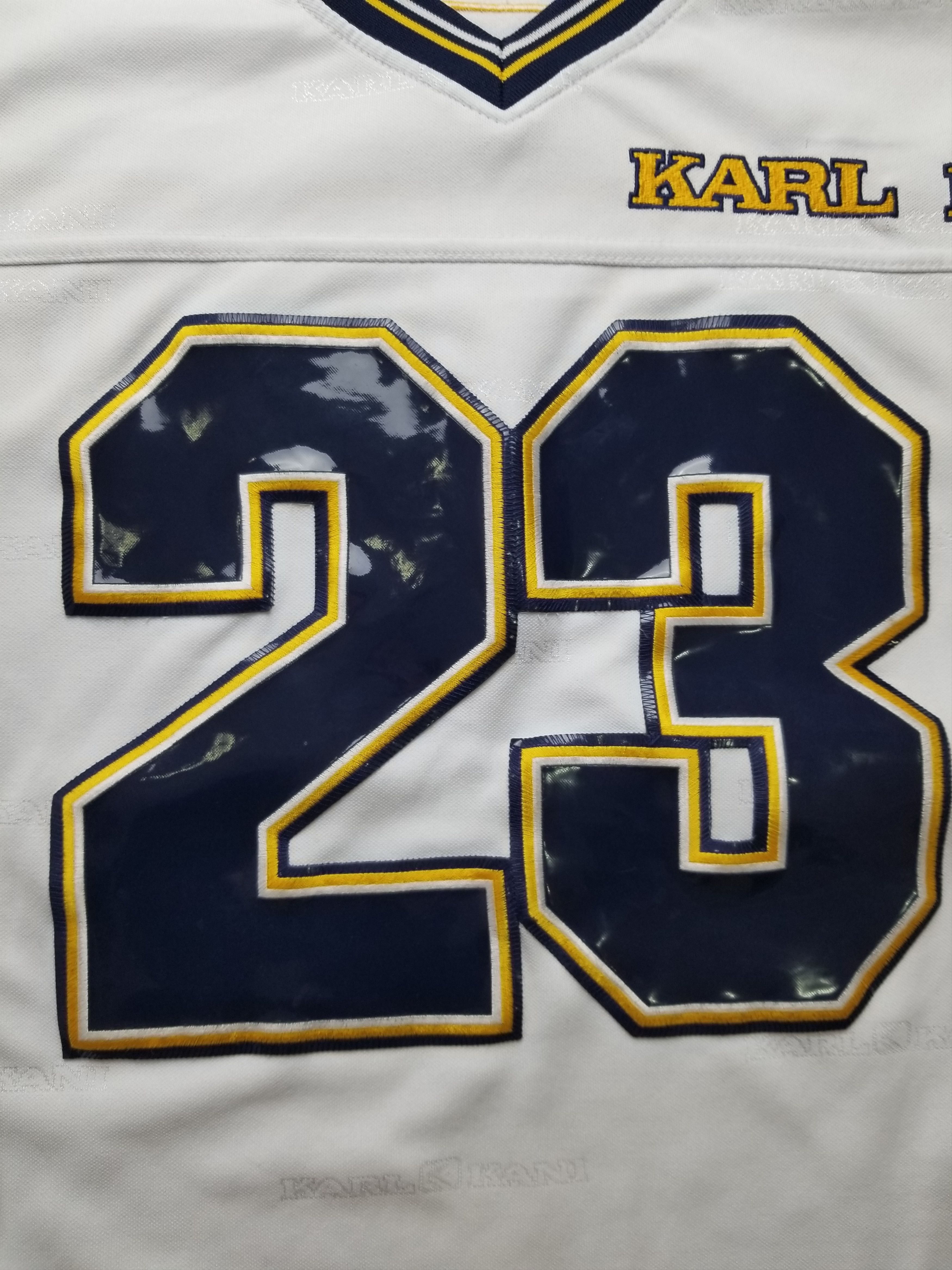 Karl Kani VTG Karl Kani Sport #23 90s Rare YK2 Hip-Hop Rap Jersey Size US L / EU 52-54 / 3 - 20 Thumbnail
