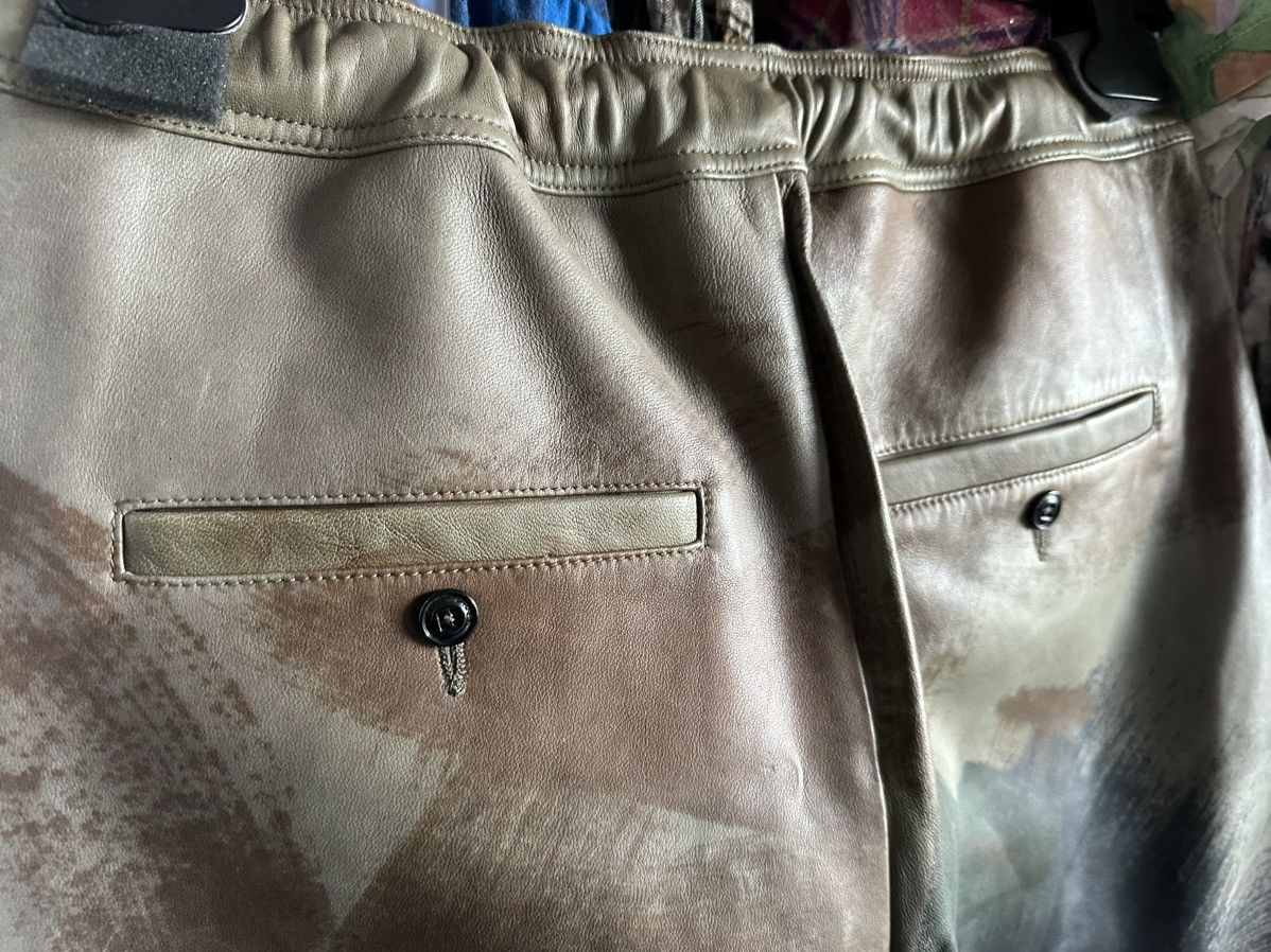 Diesel 🤑🤑🤑 Diesel leather camo sweatpants joggers small jeans pants Size US 30 / EU 46 - 25 Thumbnail
